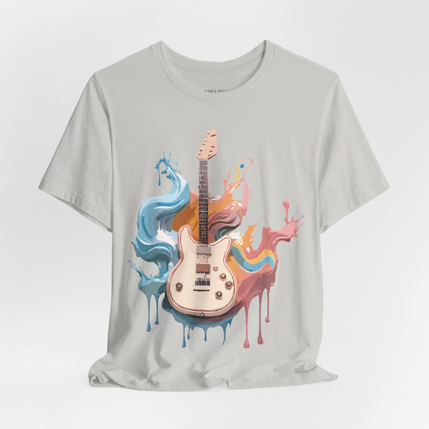 Music T Shirt Unisex Graphic Tee Featuring Original Adelpha Artwork Vintage Inspired Design