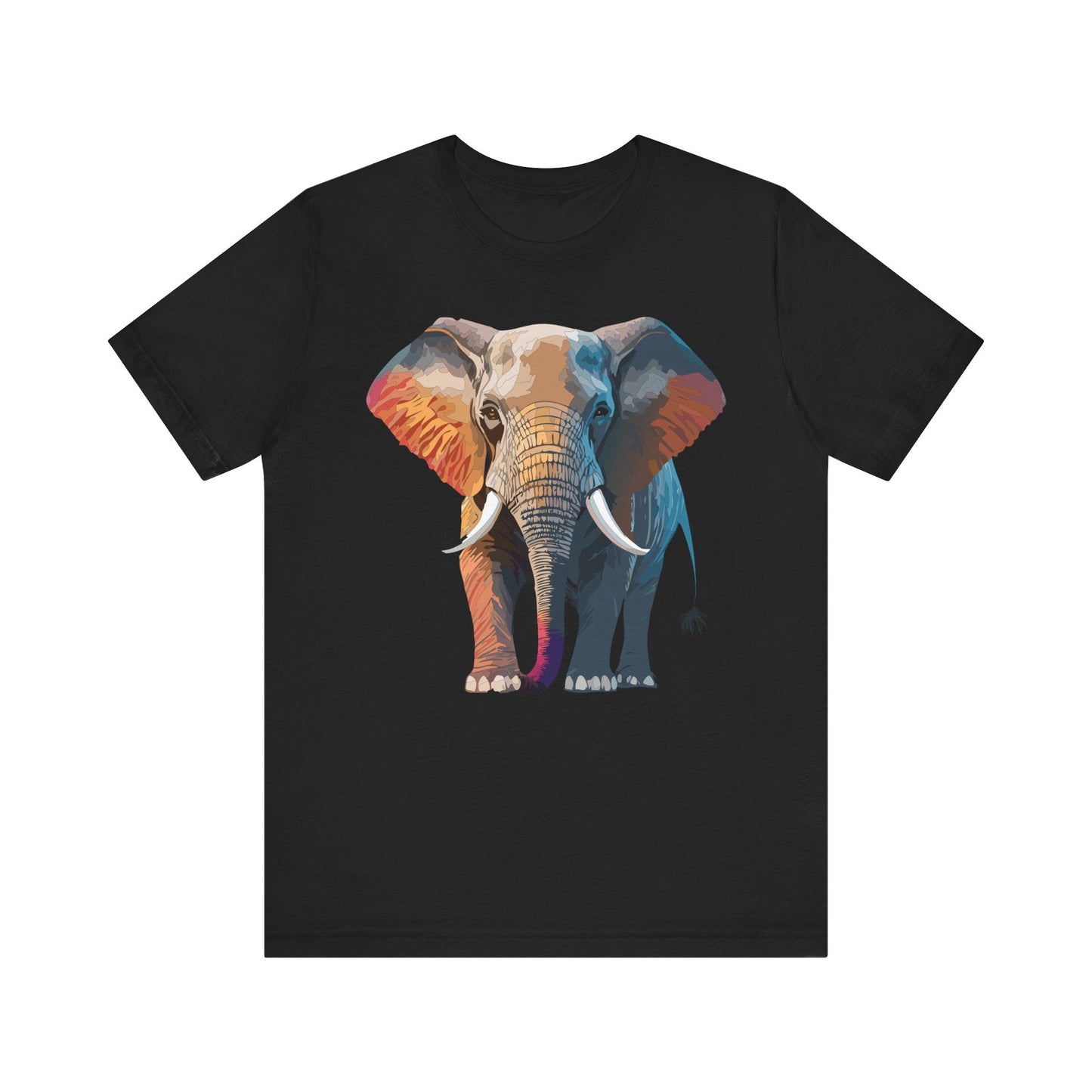 Unisex Animal Shirt With Animals Art Design Graphic Tee Short Sleeve Wild Animals