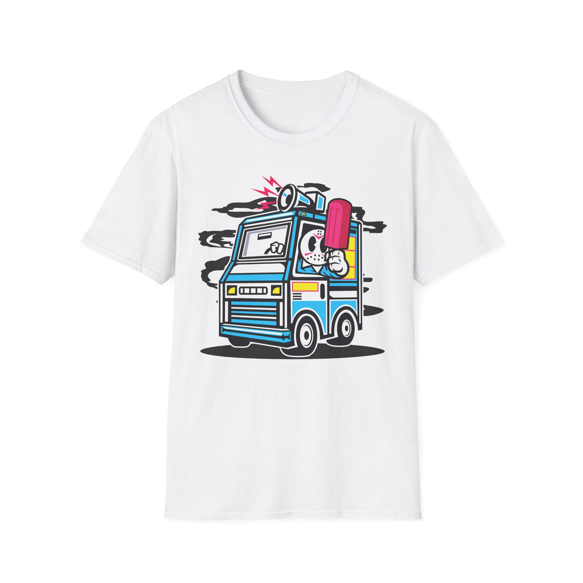 Funny Cartoon Animation Graphic Tee Gildan Unisex 100 Cotton Tee Shirt - 100