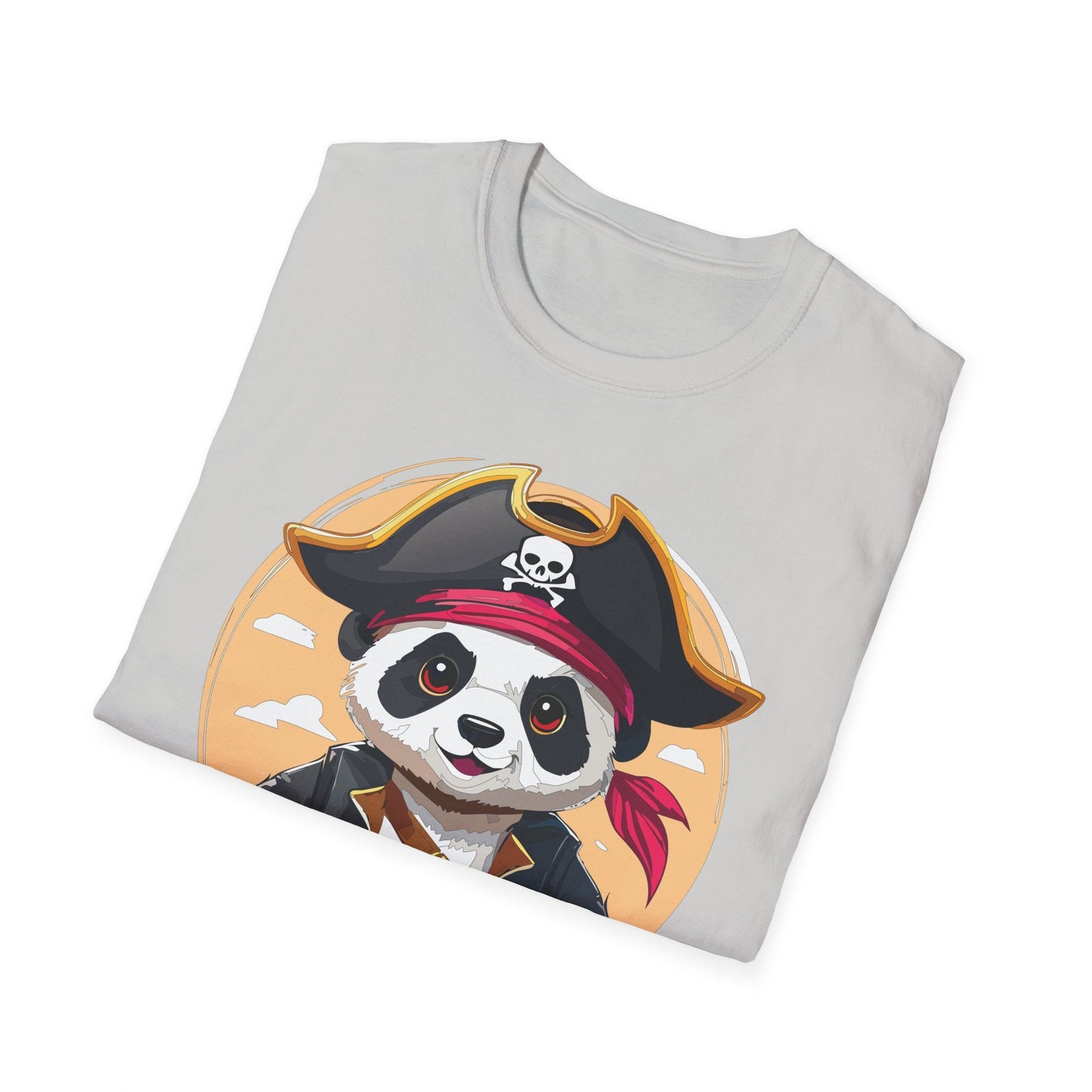 Panda Shirt Unisex T Shirt With Panda Animal Tee Animals Gildan Softstyle 64000 Cotton