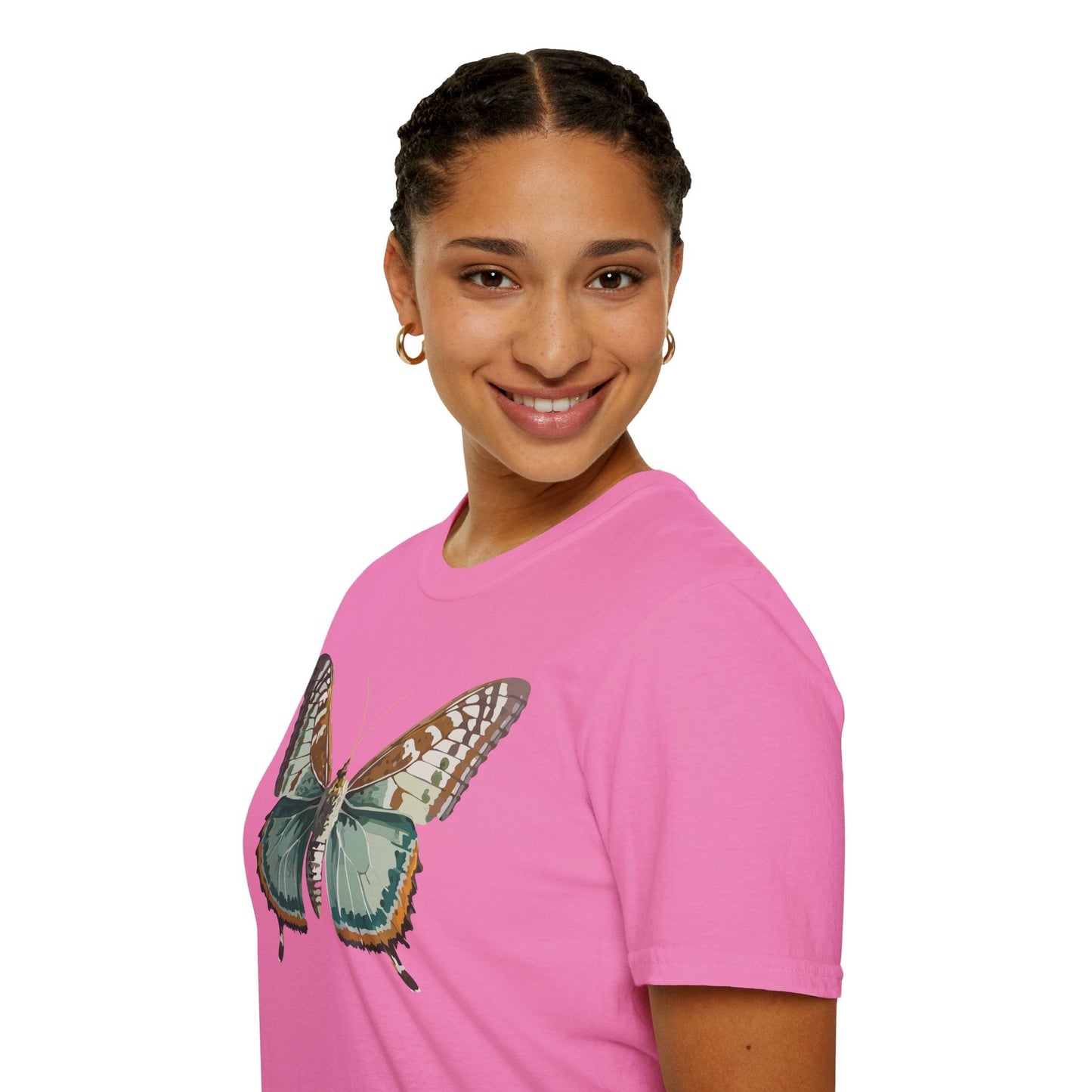 Butterfly Monarch Shirt Unisex Gildan Softstyle 64000 T Shirt 100 Percent Cotton