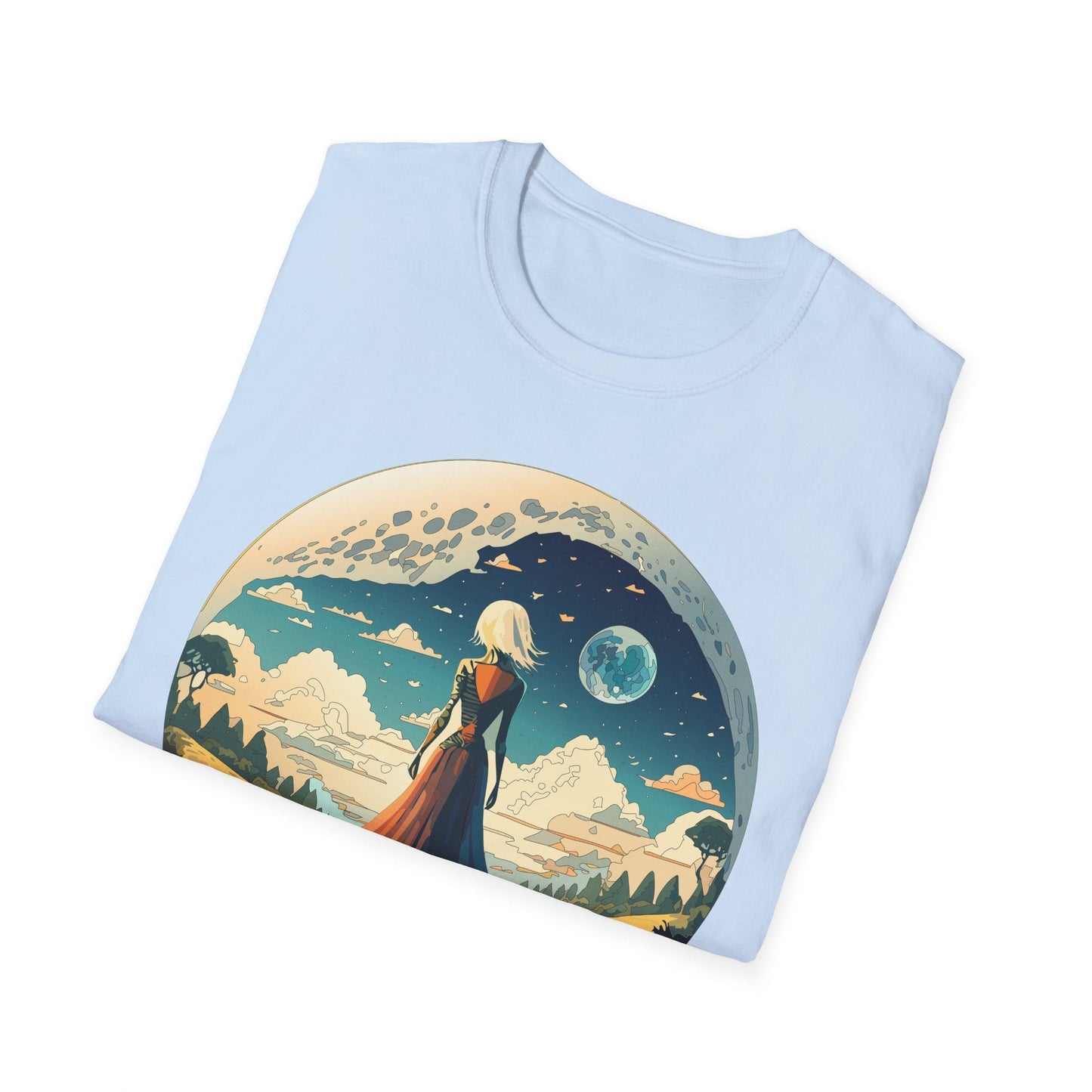 Womens Graphic T Shirts Art Design Tee Unisex Softstyle 64000 Cotton Tee Comfortable Everyday Wear