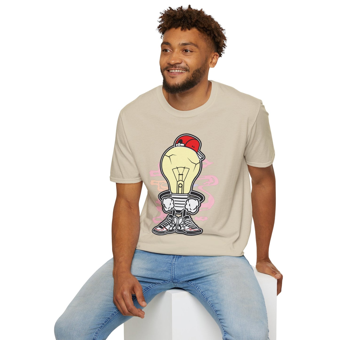 Cartoon T Shirt Animation Tee Funny Graphic Unisex Gildan Softstyle 64000 Cotton Tee