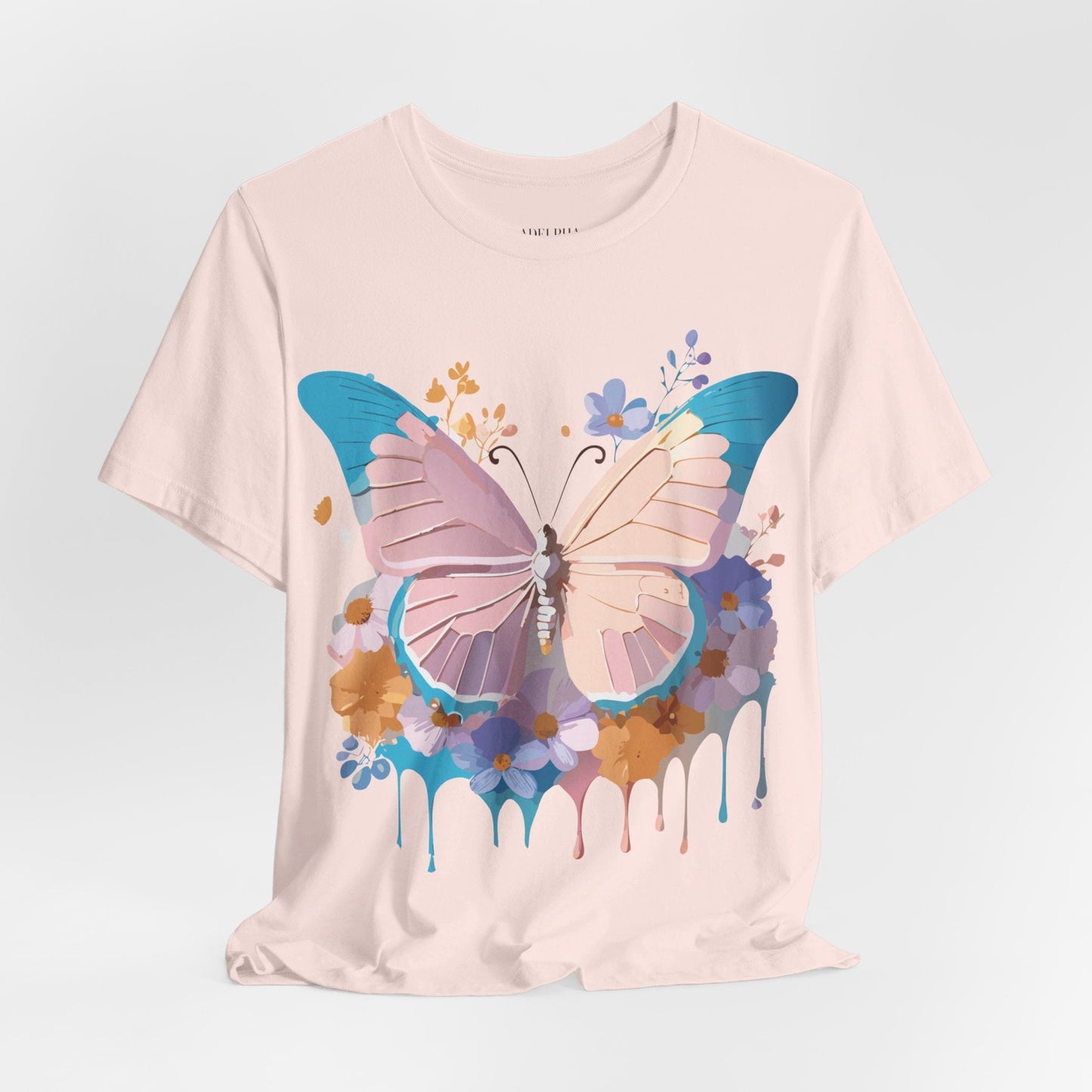 Butterfly Graphic Tee Vintage Inspired Adelpha Unisex Jersey Short Sleeve