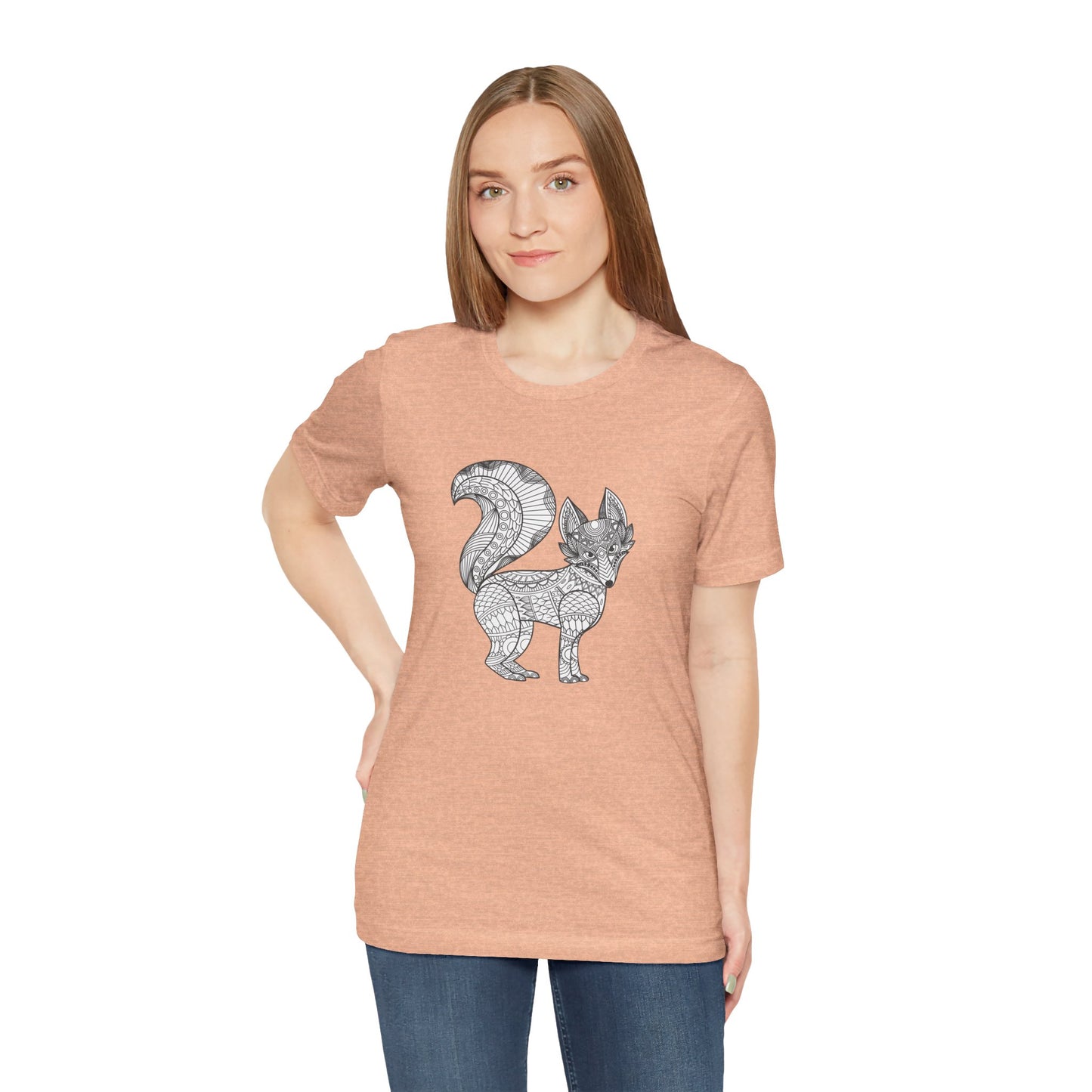 Camiseta unisex con estampado de animales 