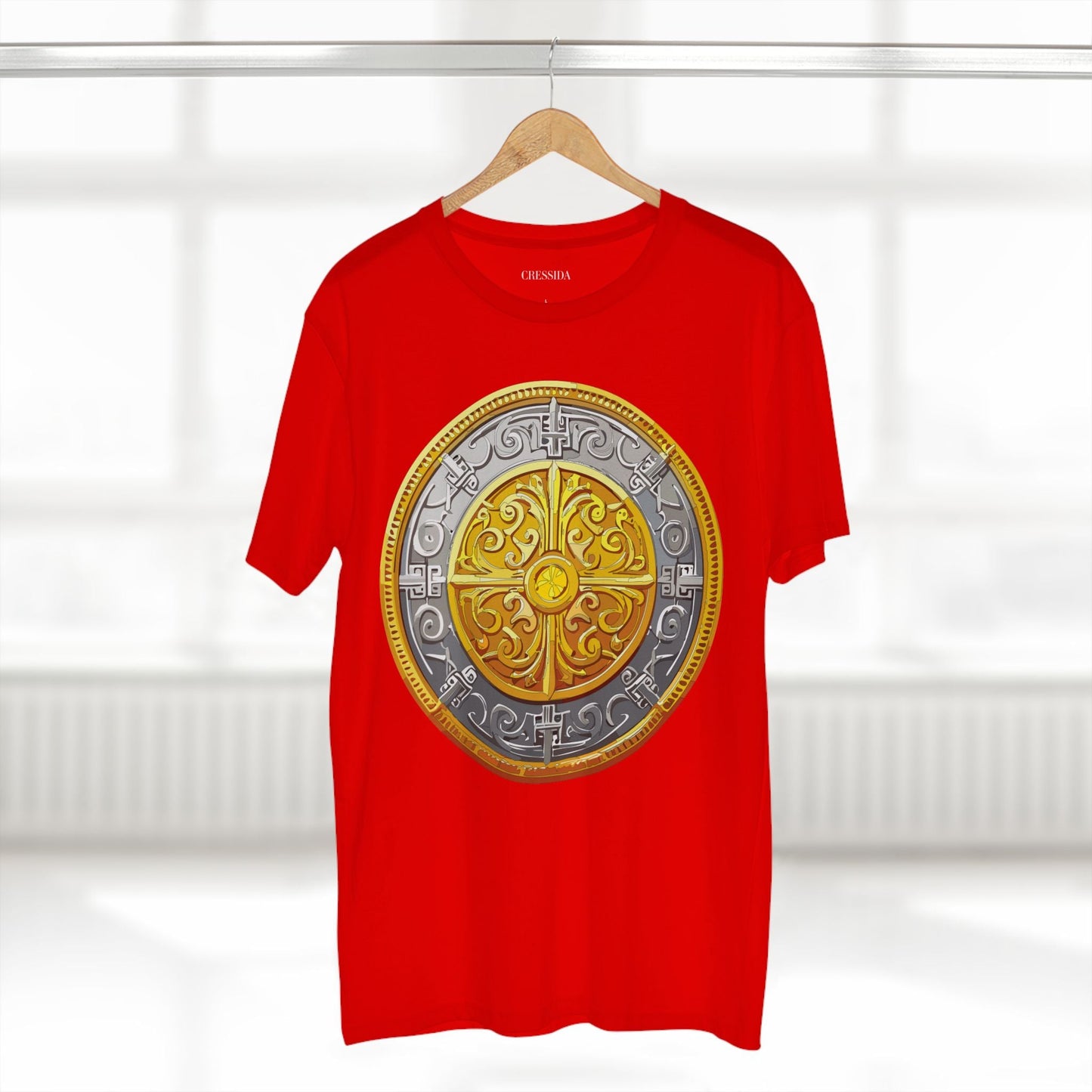 Antique Gold Coin Graphic Design T-Shirt Unisex 100 Cotton With Golden Print Artwork Tee 18