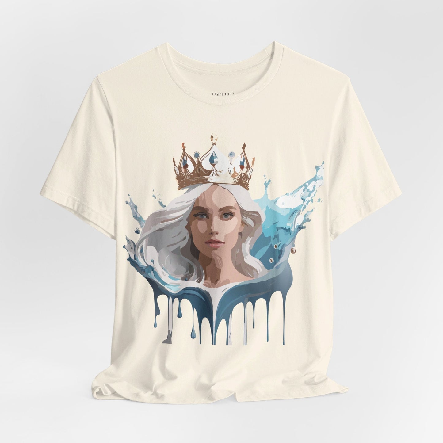 Queen Graphic T Shirt By Adelpha Unisex Jersey Short Sleeve Vintage Inspired Art Tee