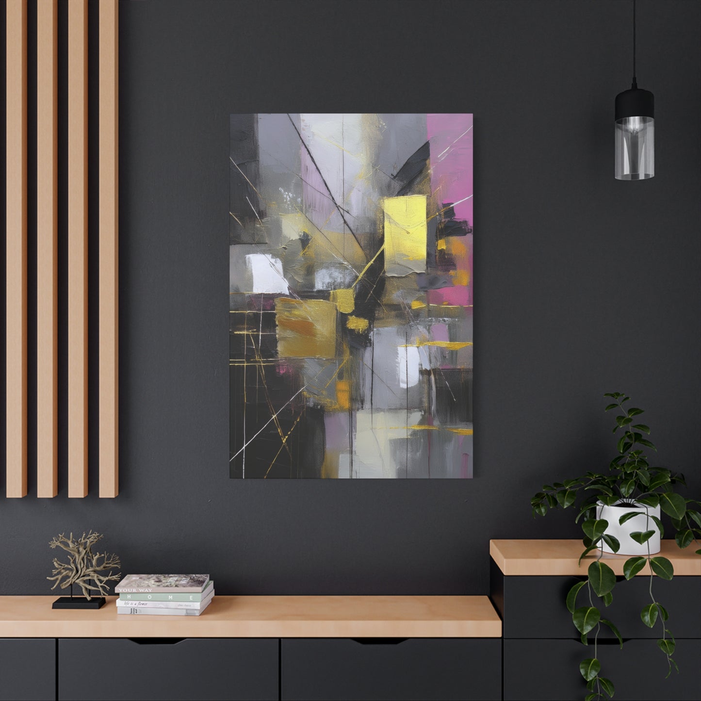 Abstract Oil Painting Print Canvas 20x24,20x30,24x30 24x32,24x36,30x40 32x48,36x48,40x60 Pine-Wood Inner Frame ABS-214