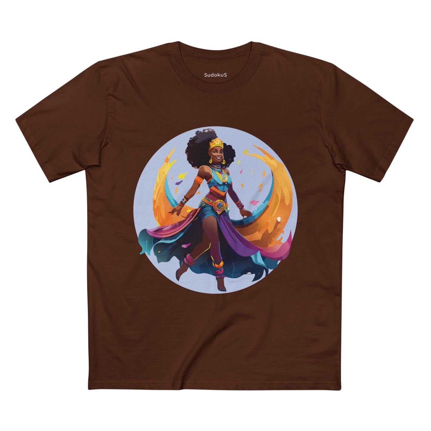 Dancer Graphic Unisex 100 Cotton Staple Tee 19
