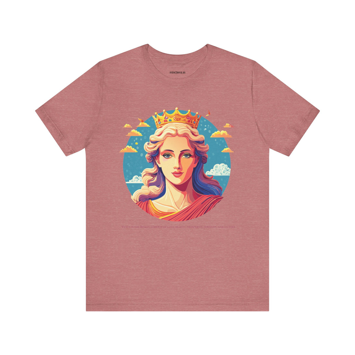 Goddess Graphic Unisex Cotton Bella+Canvas Tee with Venus