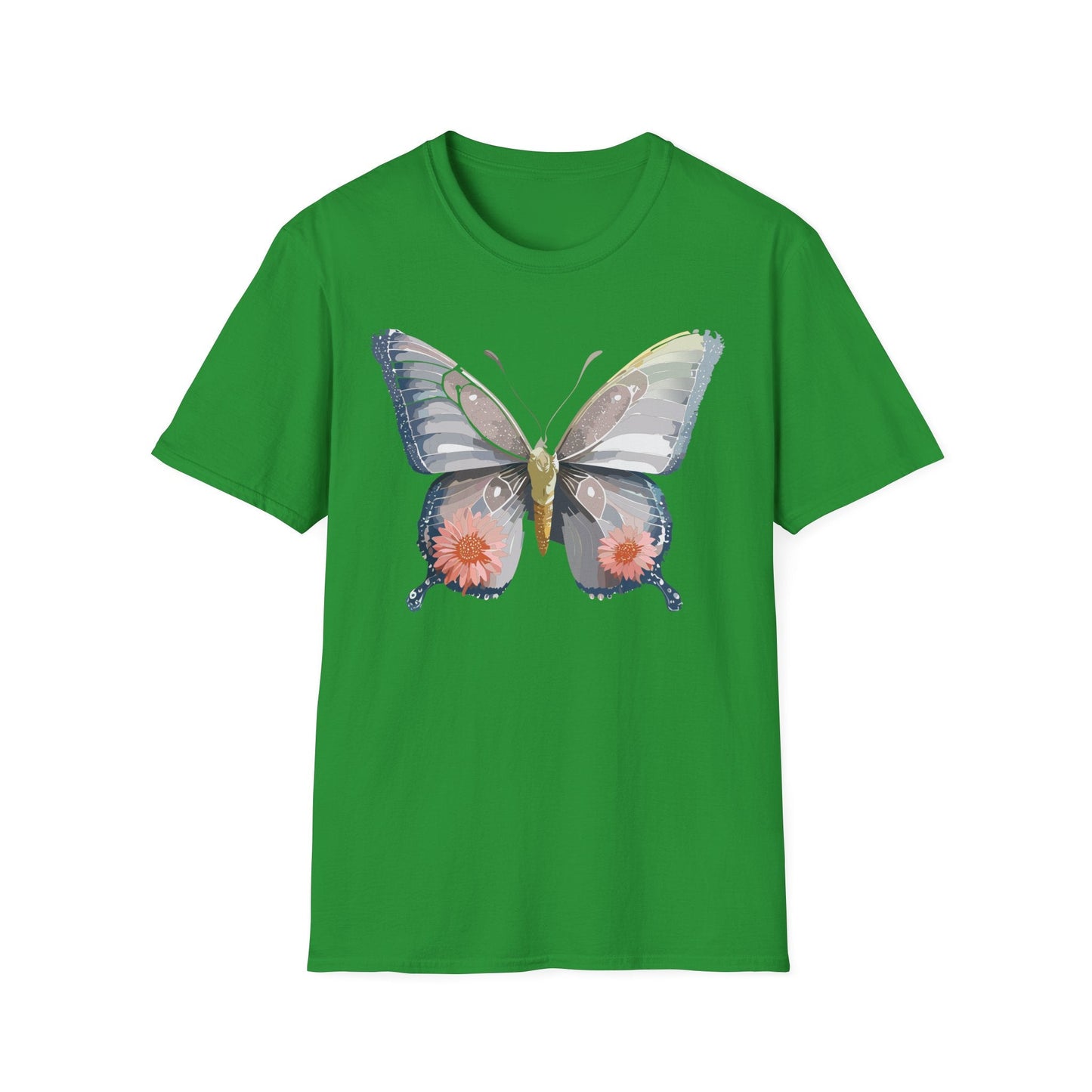 Butterfly Shirt Unisex T Shirt 100 Percent Ring Spun Cotton Softstyle Tee Monarch