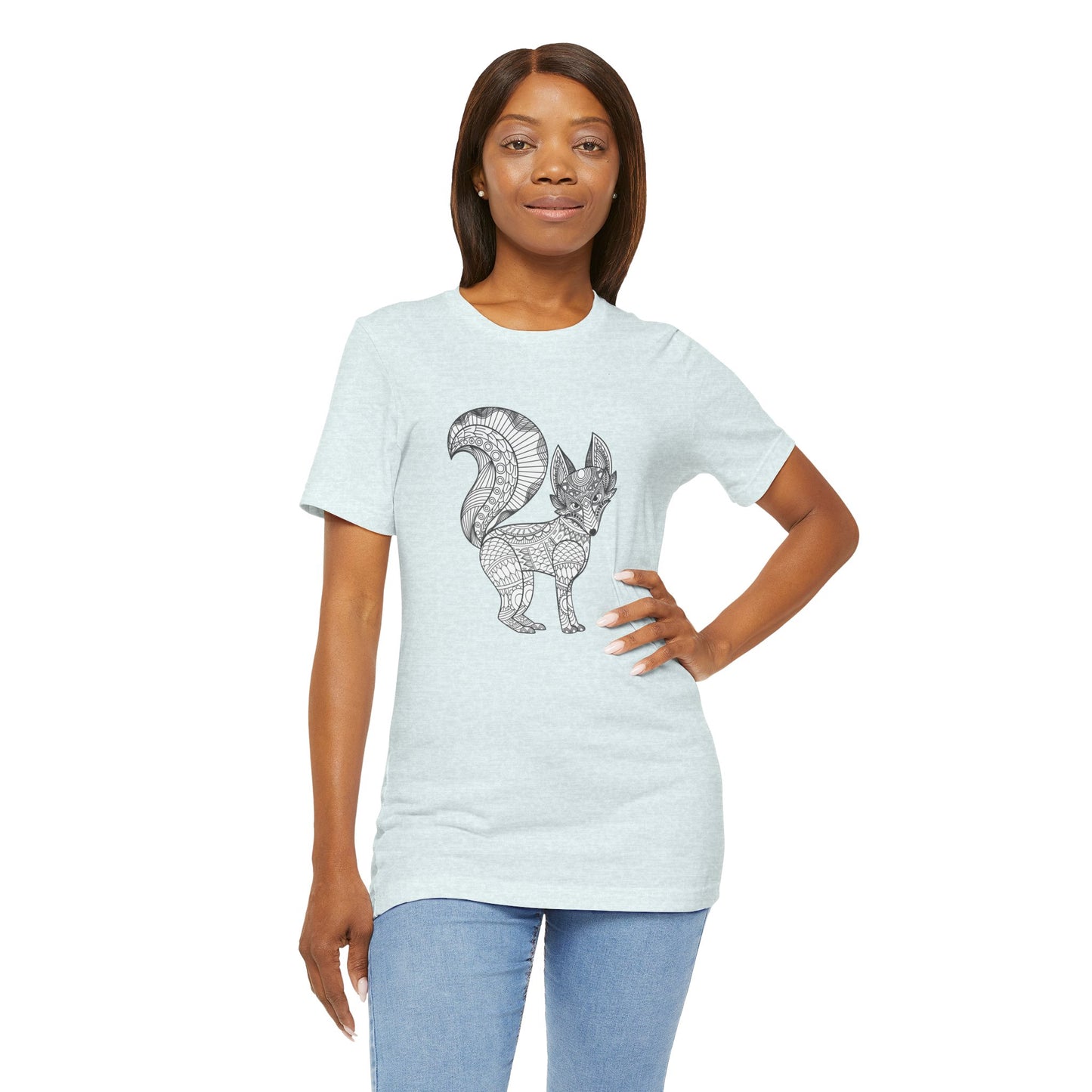 Camiseta unisex con estampado de animales 