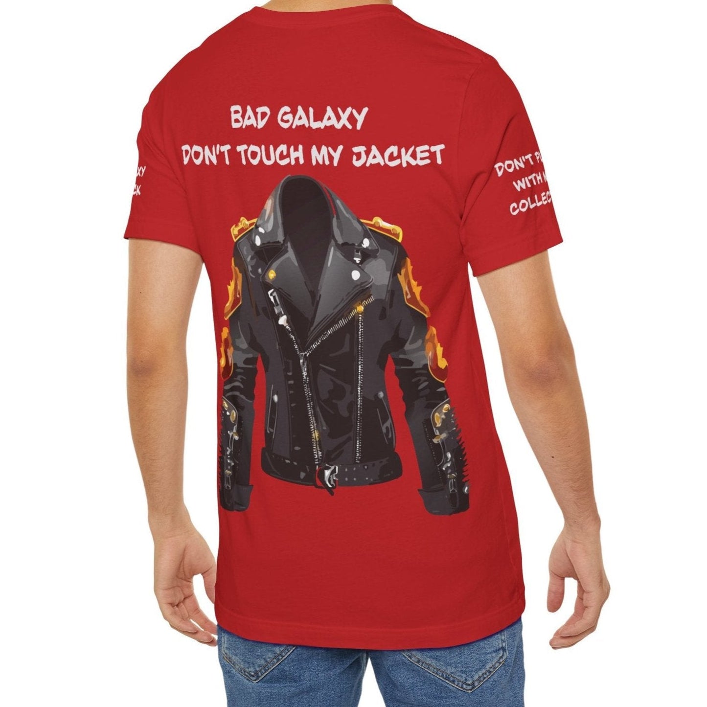 Punk Rock Tee Shirt From Bad Galaxy Made To Order 100 Percent Cotton Eco Friendly Inks