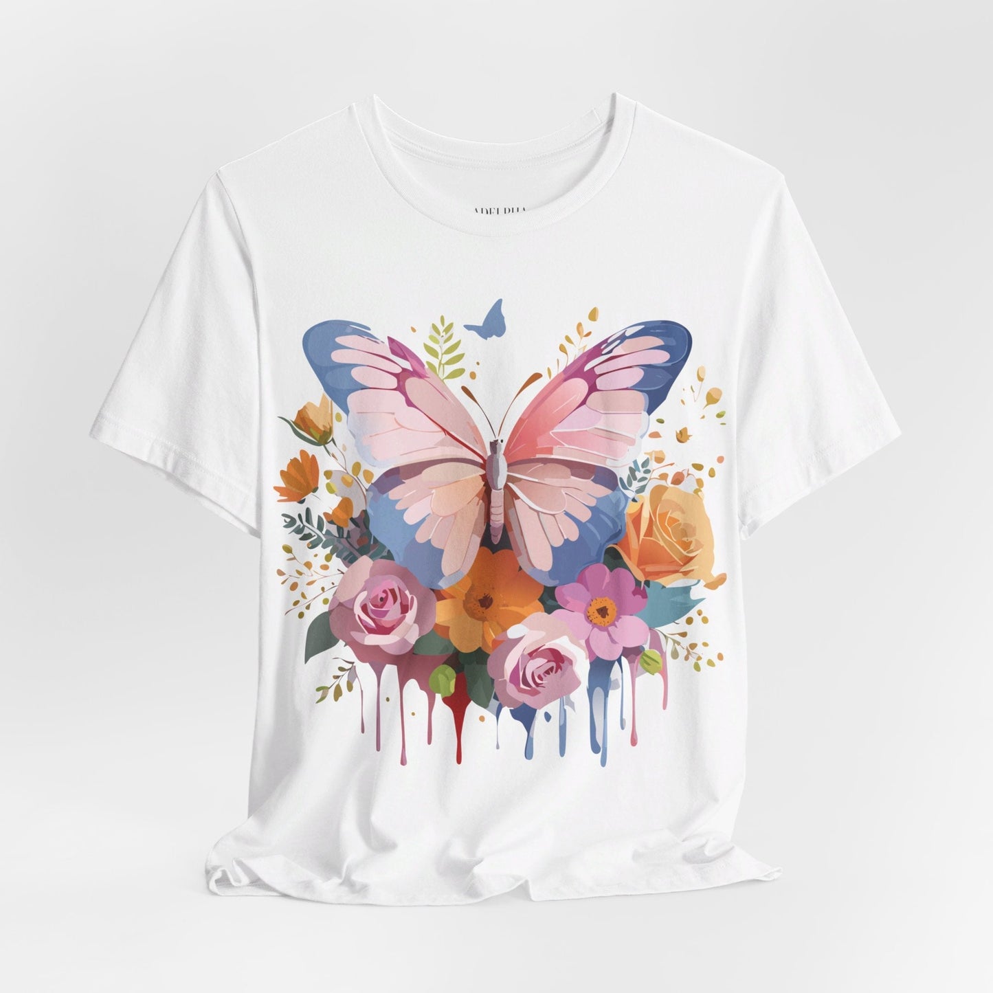 Butterfly Graphic Tee Unisex Art Design Shirt By Adelpha Vintage Inspired