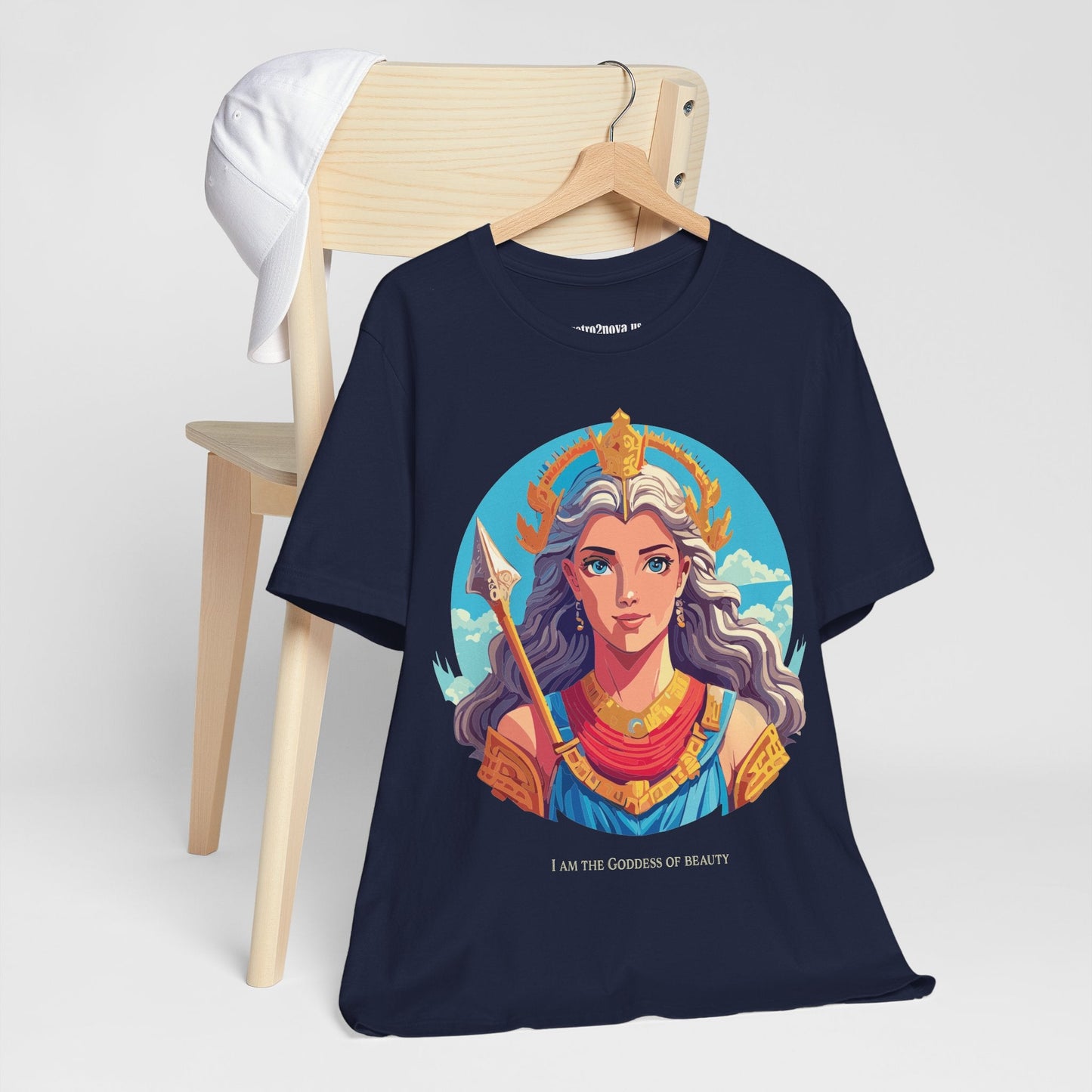 Graphic Cotton Unisex Jersey Short Sleeve T Shirt With Retro2Nova Artwork And Vintage Inspired