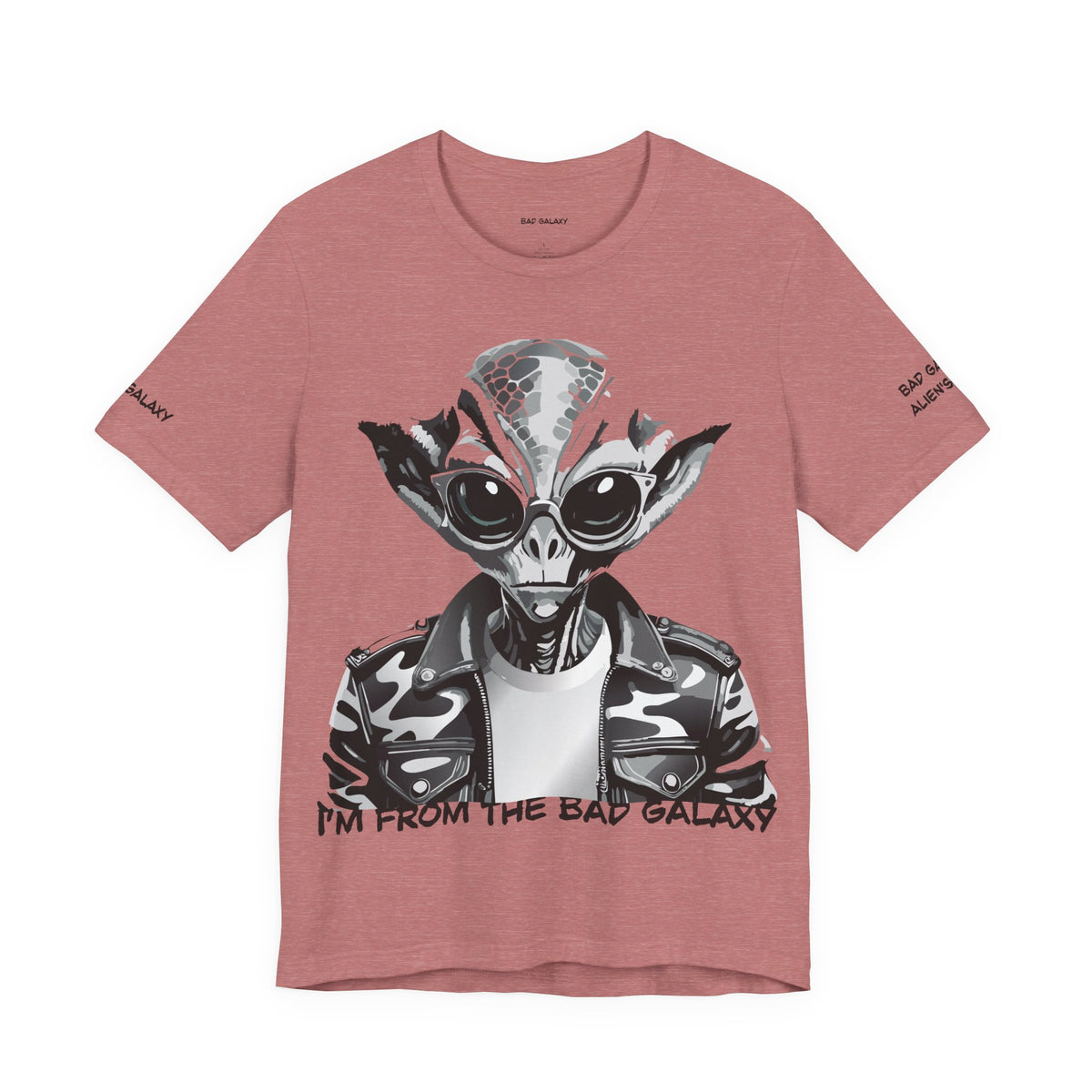 Alien Graphic Unisex Cotton Bella+Canvas Tee with Art Design b66