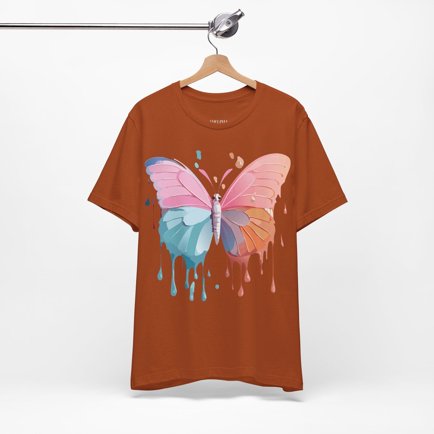 Adelpha Graphic Tee Unisex Short Sleeve Jersey Art Design Vintage Inspired
