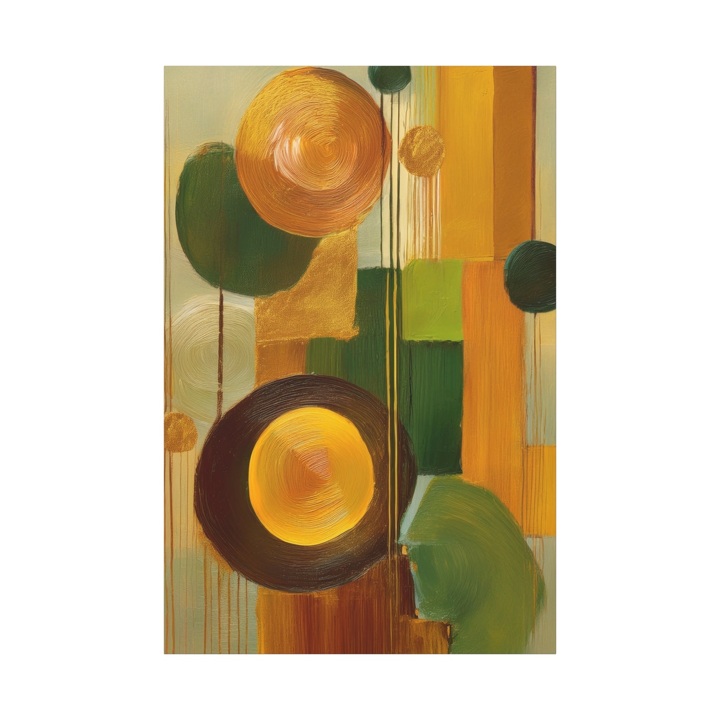 Abstract Geometric Painting Print Canvas 20x24,20x30,24x30 24x32,24x36,30x40 32x48,36x48,40x60 Pine-Wood Inner Frame ABS-58