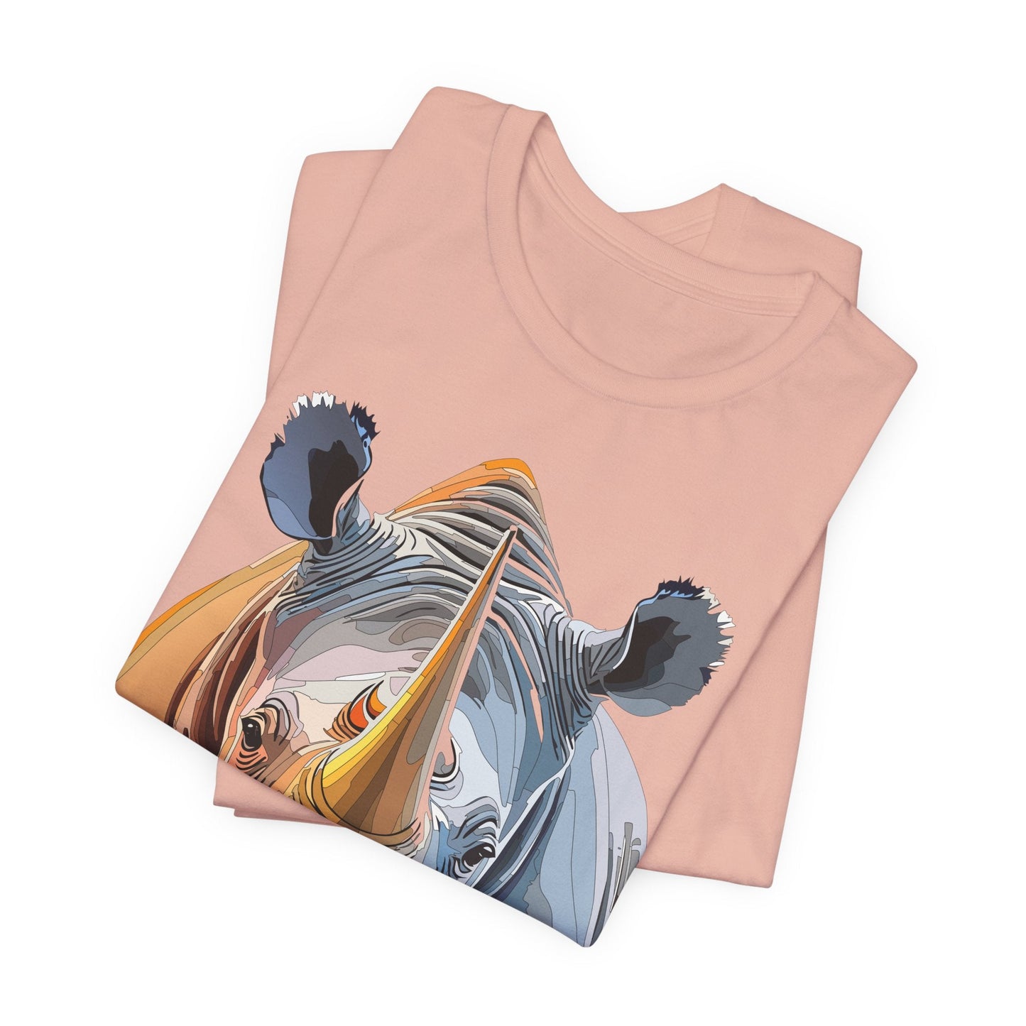 Unisex Animal Graphic Tee Shirt With Art Design Wild Animals Shirt Gildan Softstyle Cotton
