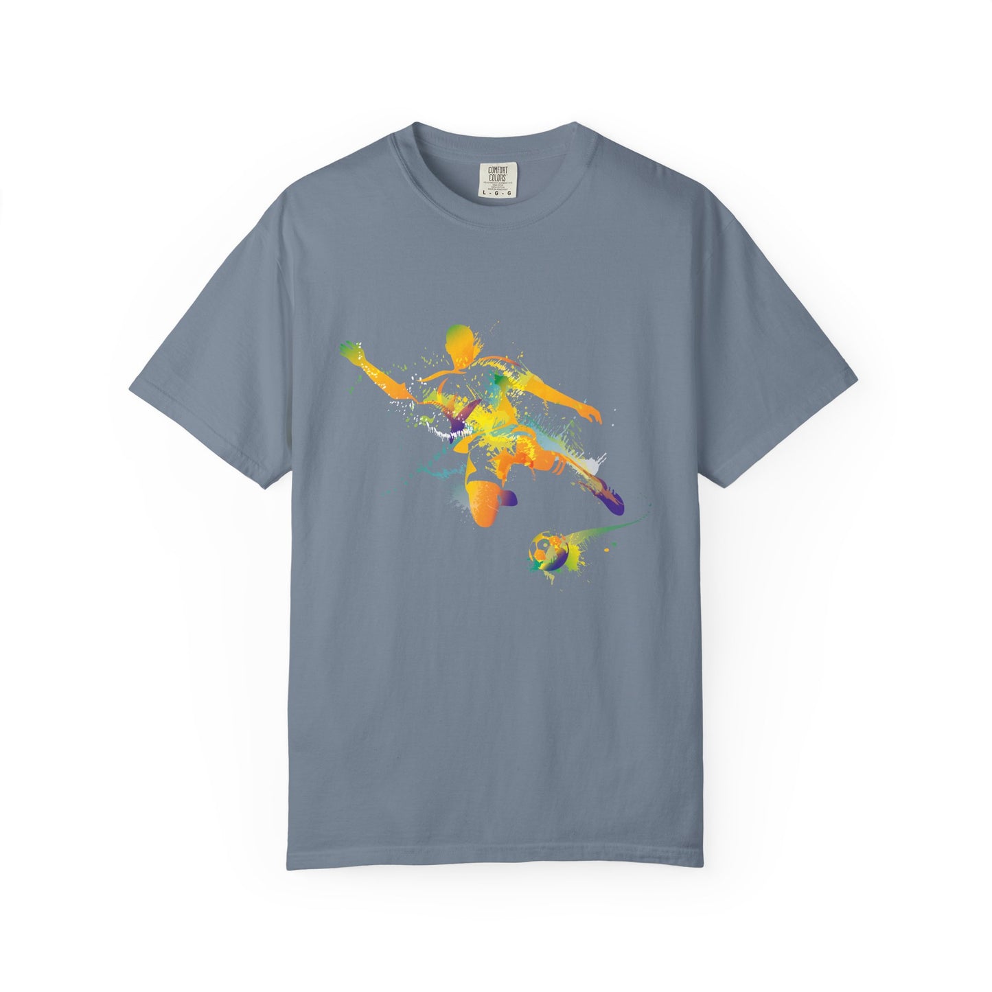 Sports Graphic Unisex T-Shirt Garment Dyed Cotton Relaxed Fit Comfort Colors 6