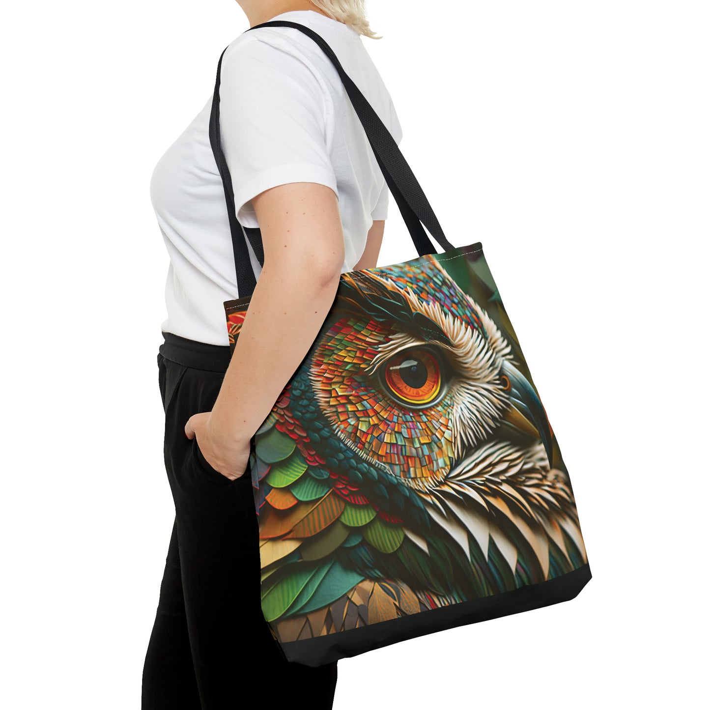 Canvas Bag with Animal Prints