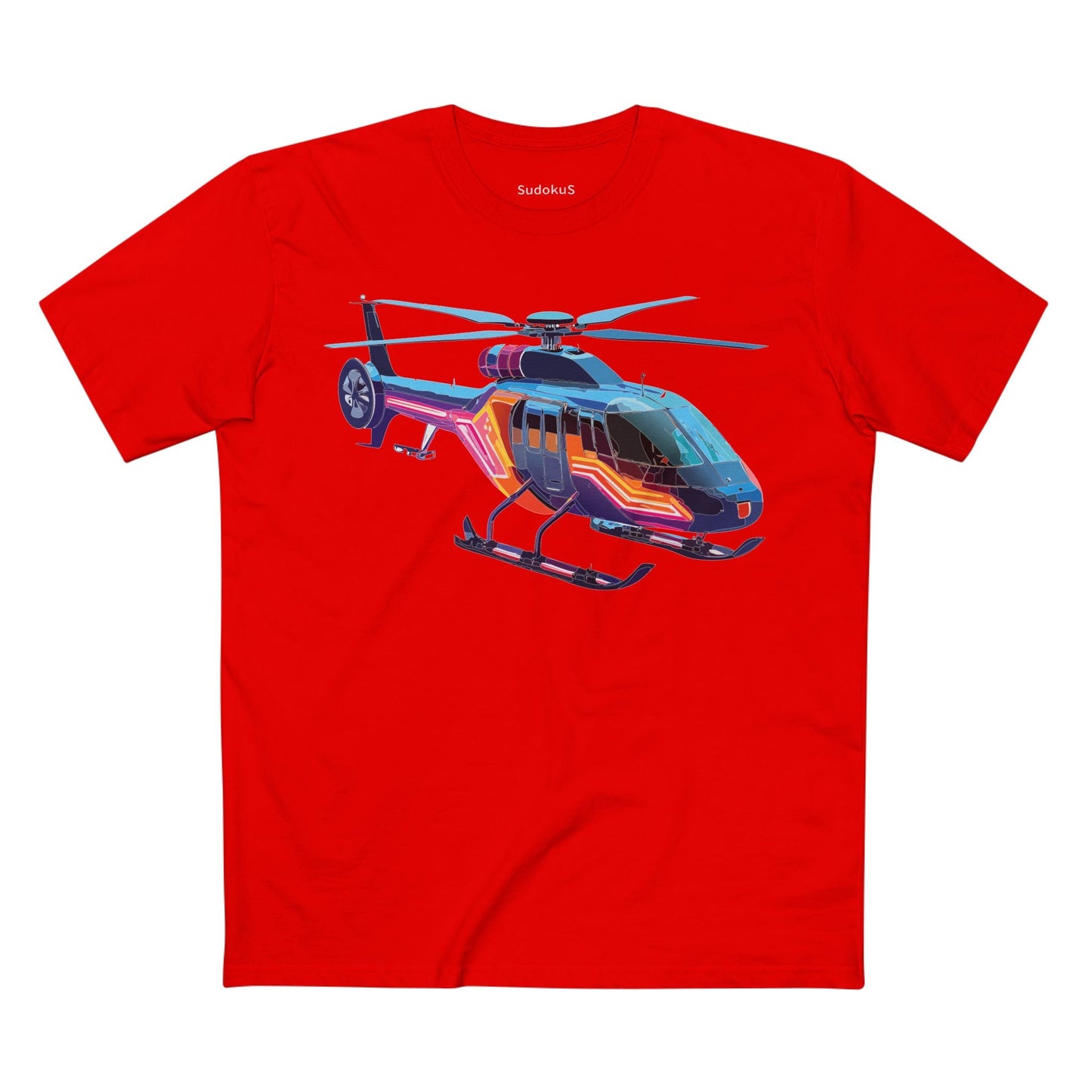Chopper Graphic Unisex 100 Cotton Staple Tee 18