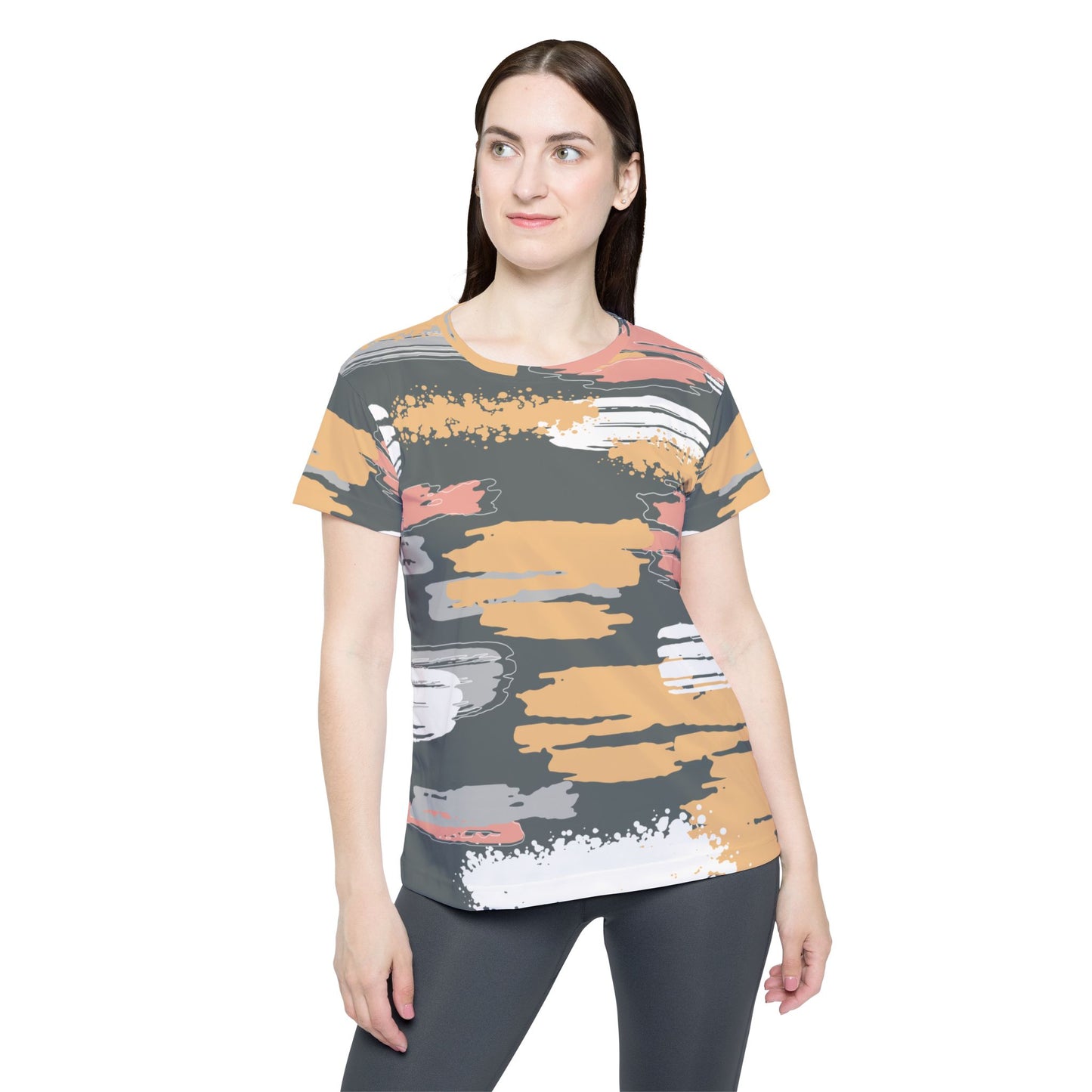 Abstract Print Shirt, Shirt with Abstract Print