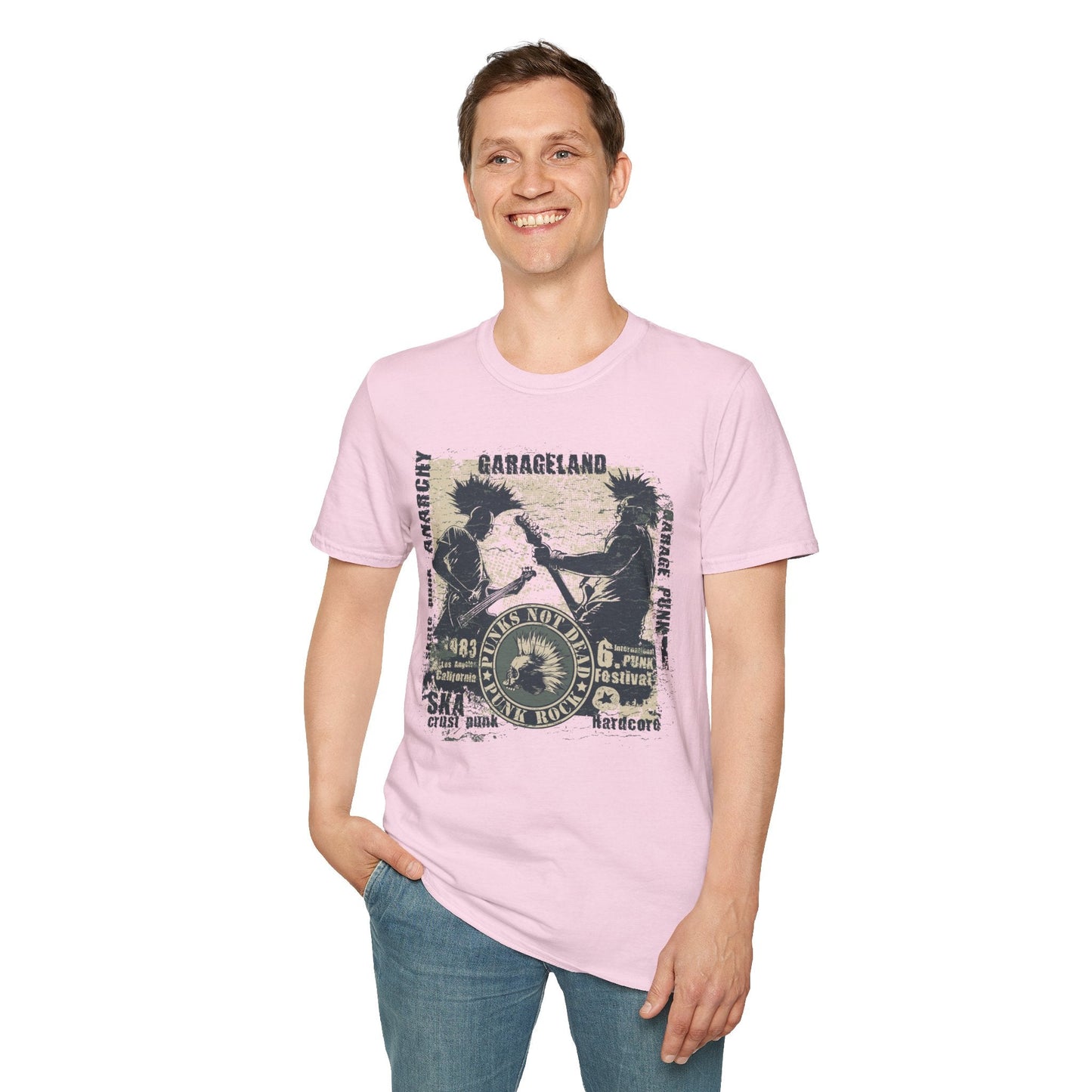 Gildan 64000 Unisex Softstyle Art Graphic T Shirt With Graphic Design Tee For Everyday Comfort