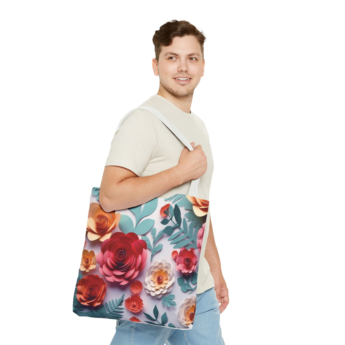 Floral Canvas Bag