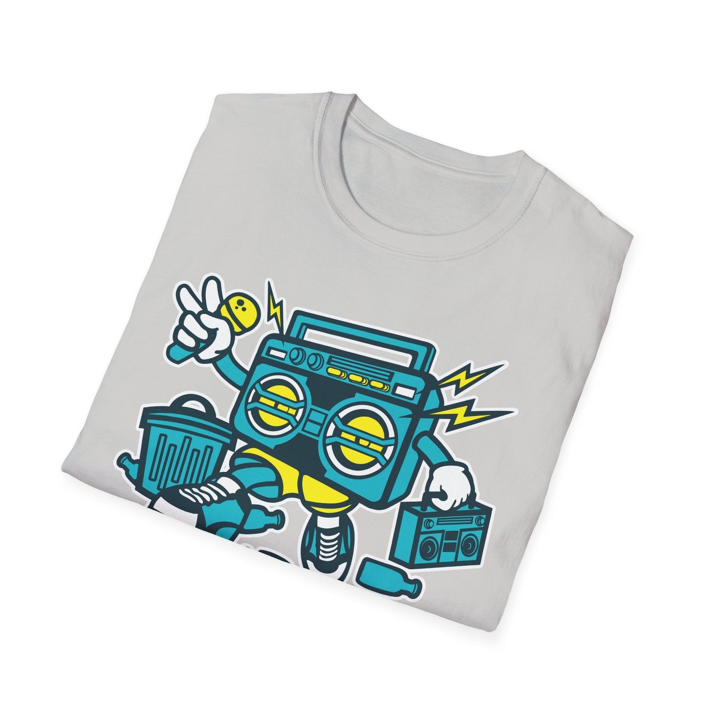Cartoon T Shirt Animation Tee Funny Unisex Gildan Softstyle 64000 100 Percent Ring Spun Cotton