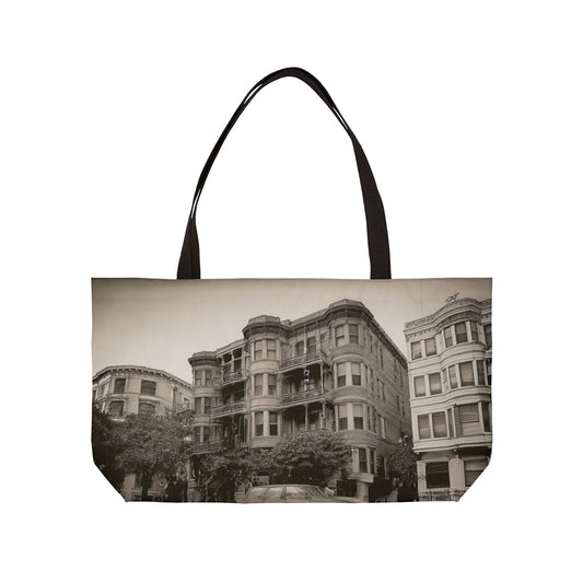 San Francisco Print Bag High-Quality 100% Spun Poly 24x13 Canvas Art Bag C-14