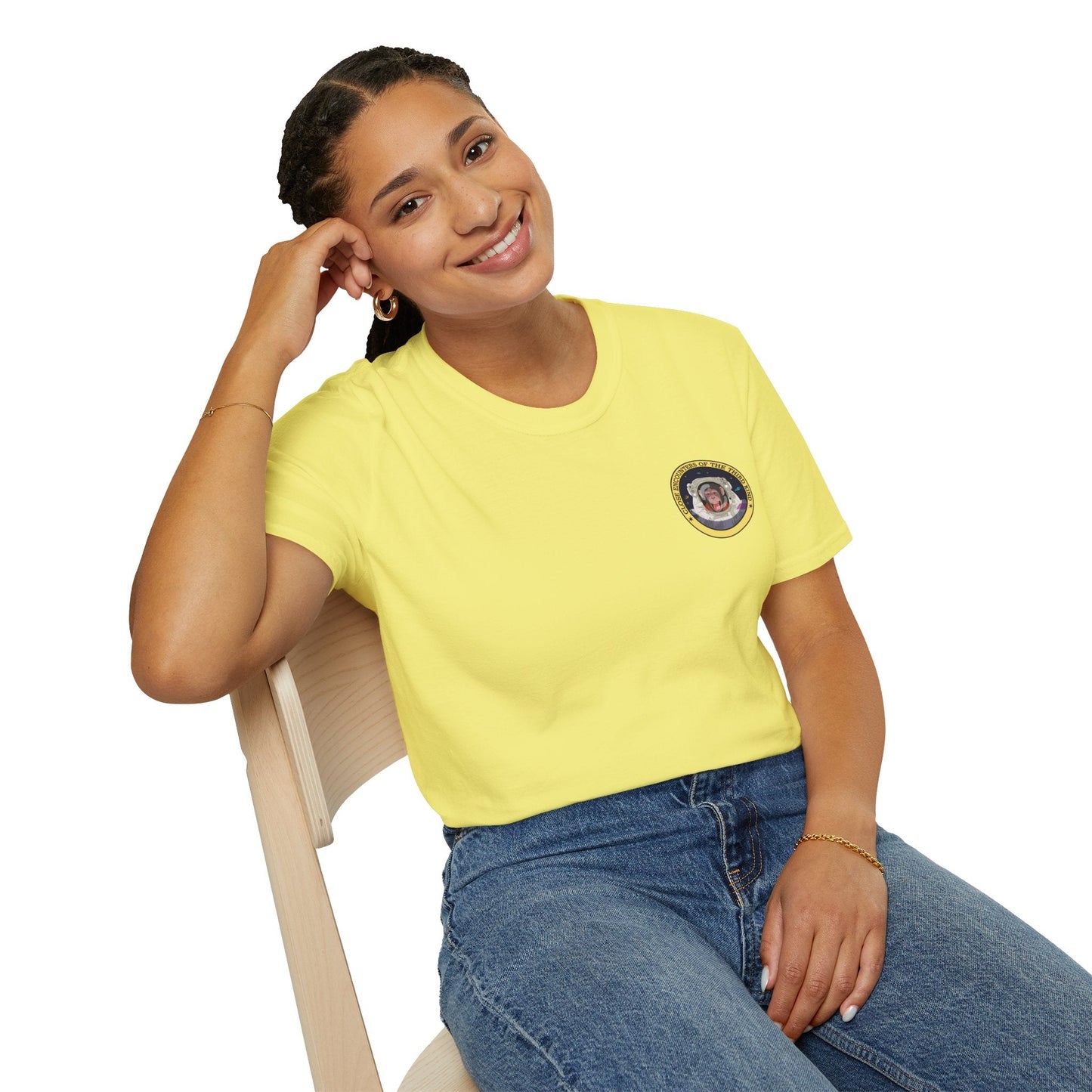 Funny T Shirts UFO Tees Funny Aliens Shirt Small Logo  8