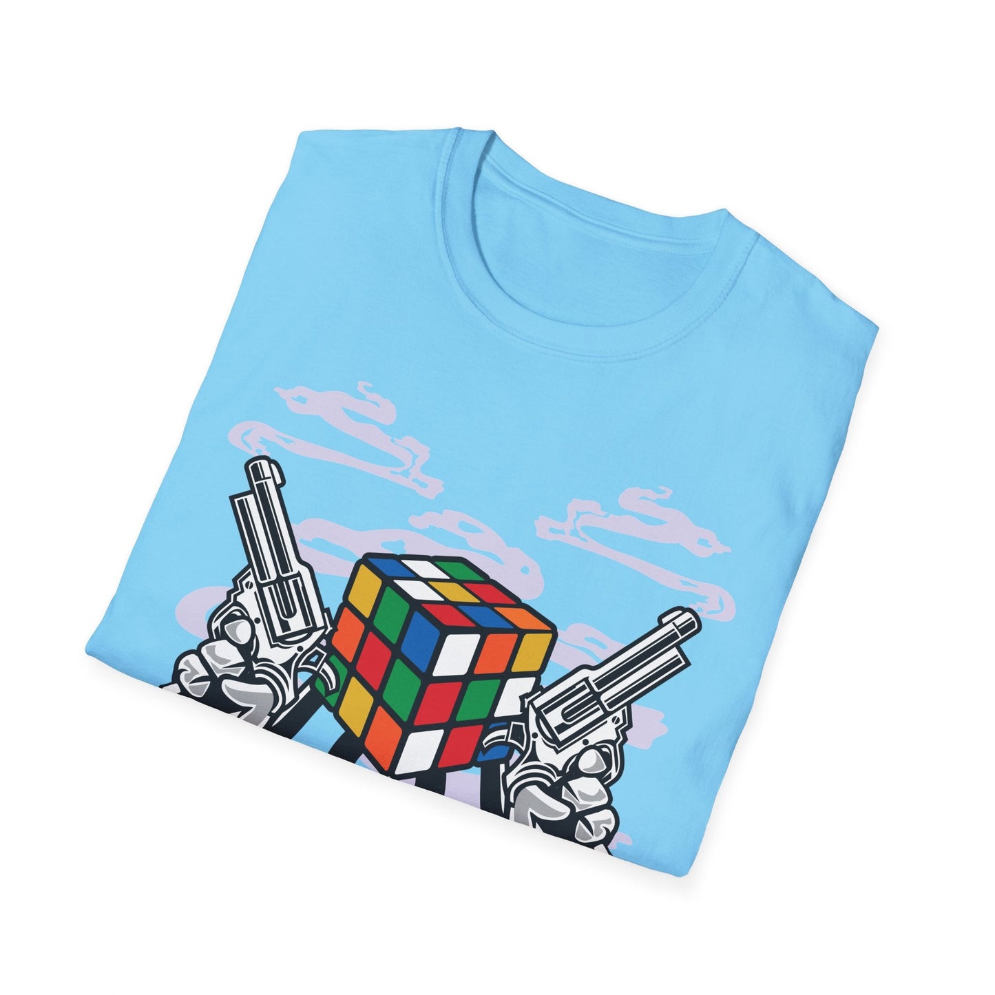 Cartoon Animation Funny T Shirt Gildan Softstyle 64000 Unisex Short Sleeve Cotton Tee
