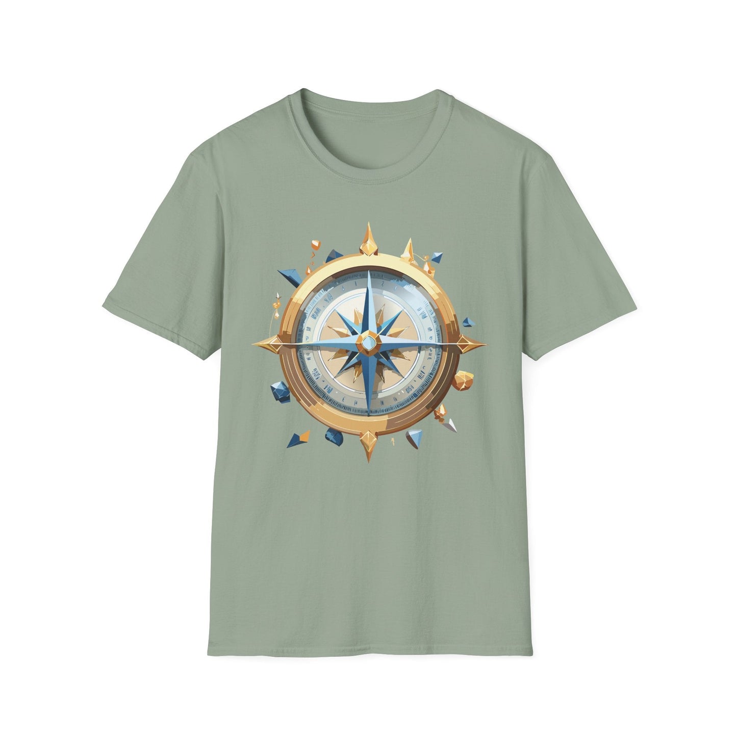 Compass Navigator Graphic Tee Unisex 100 Cotton 25