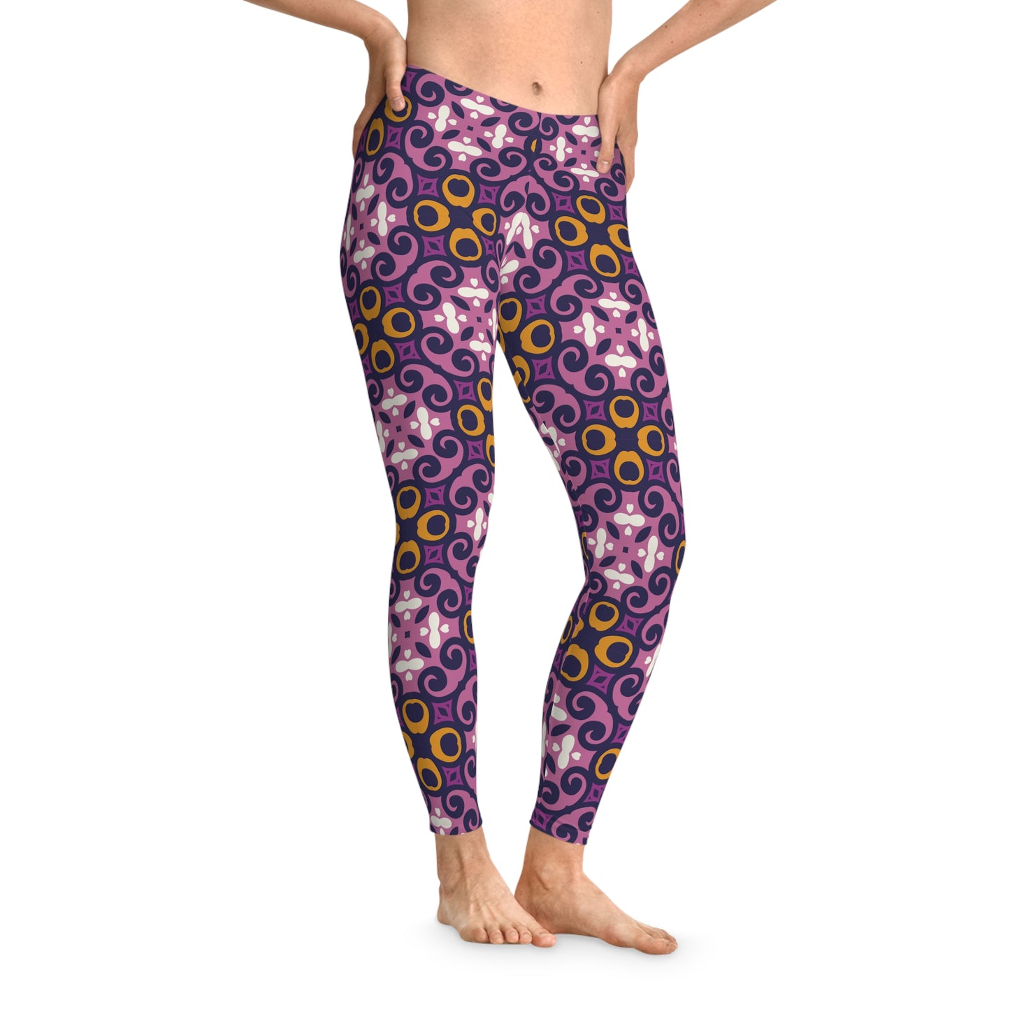 Leggings con estampado tradicional