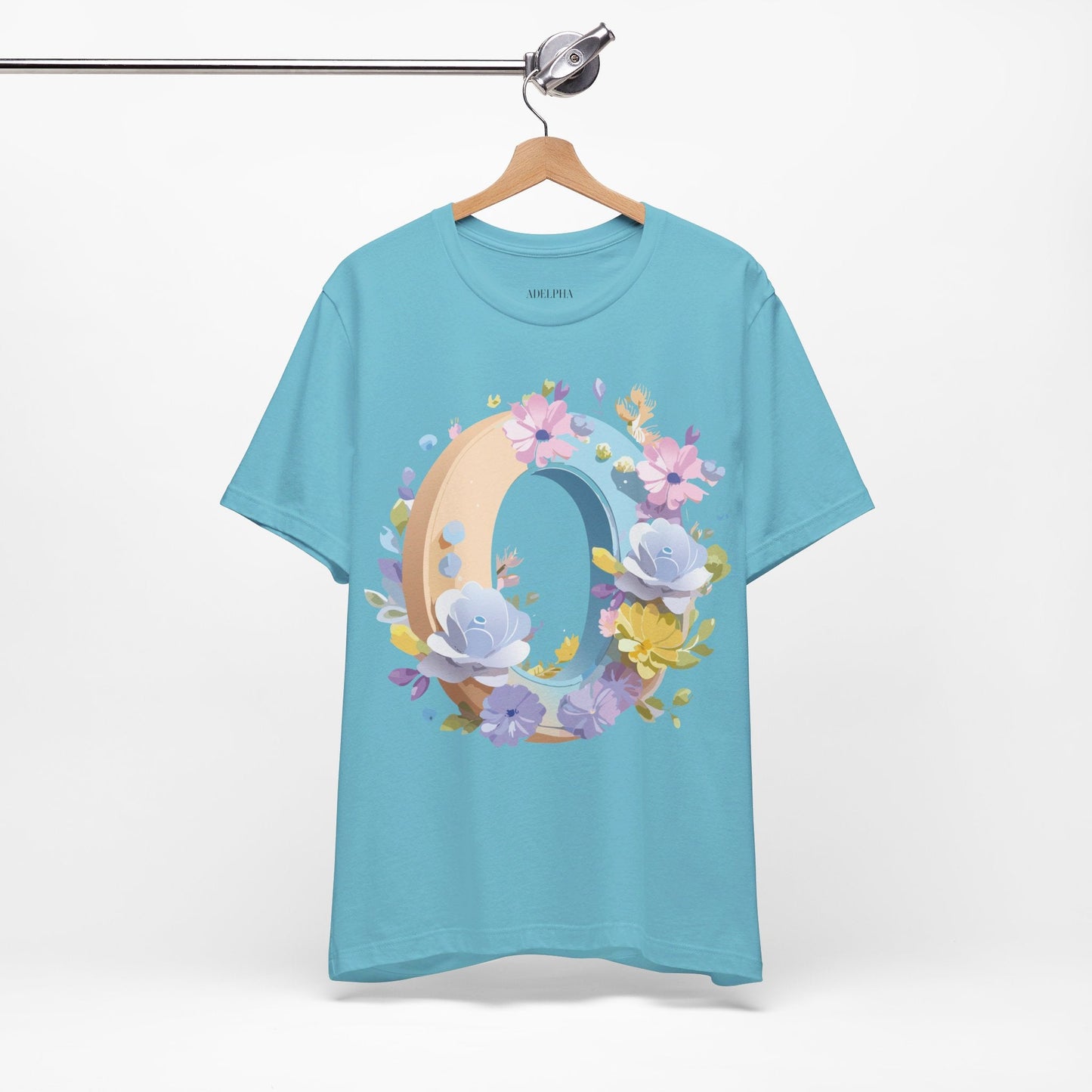 Unisex Jersey Short Sleeve Letter O Shirt Graphic Tee By Adelpha Premium Vintage Inspired Artwork