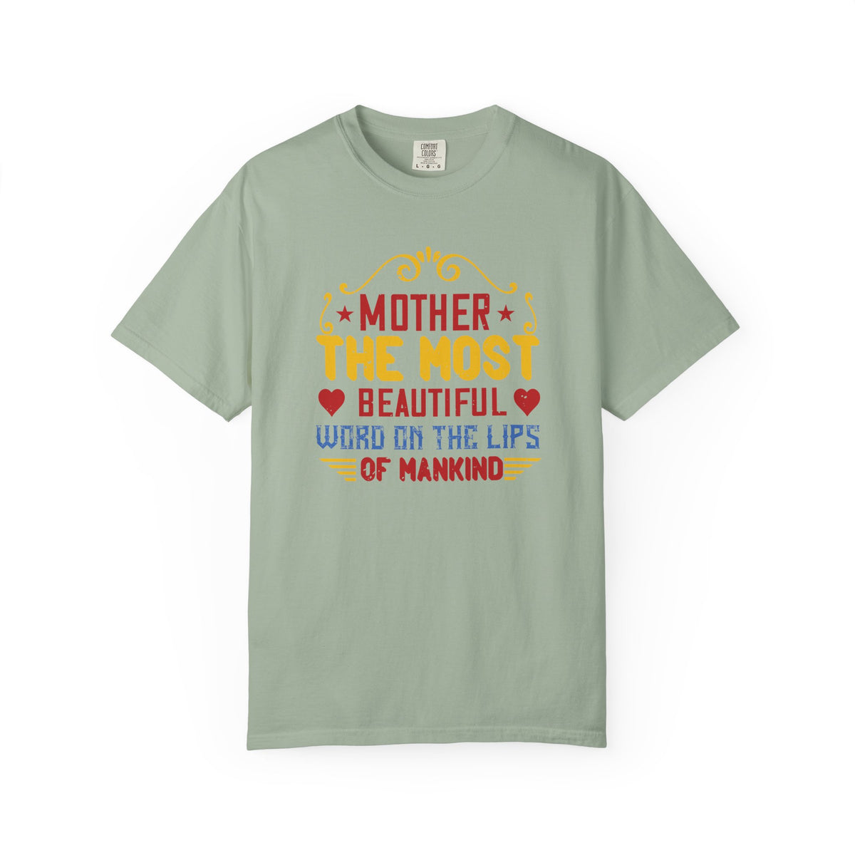 Mom T-shirt Mother Day Mama Tee Unisex Comfort Colors Garment-Dyed Cotton h84