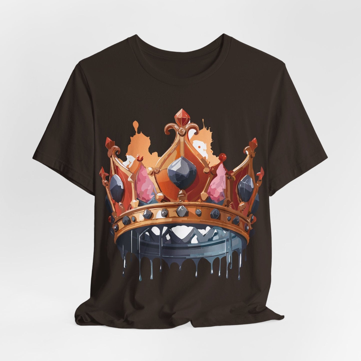 Adelpha Crown Graphic Tee Unisex Jersey Short Sleeve Art Design Vintage Inspired Shirt