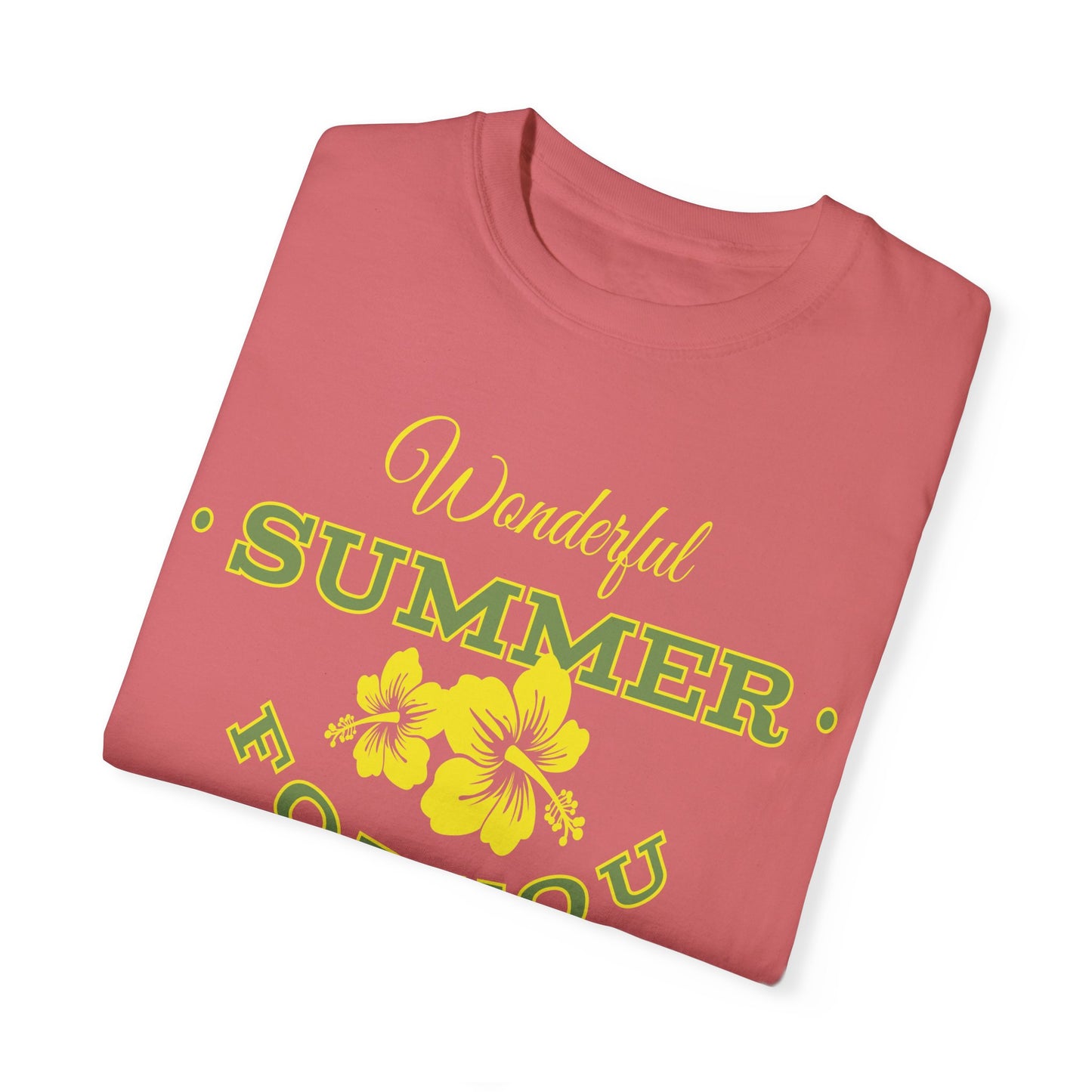 Unisex T-Shirt mit Sommerdesign