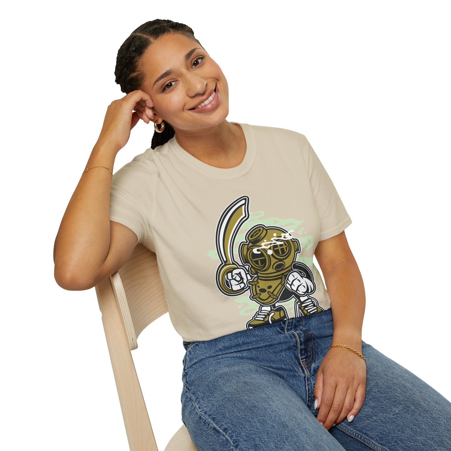 Cartoon T Shirt Animation Tee Funny Tee Shirt Unisex Gildan Softstyle Cotton Comfort