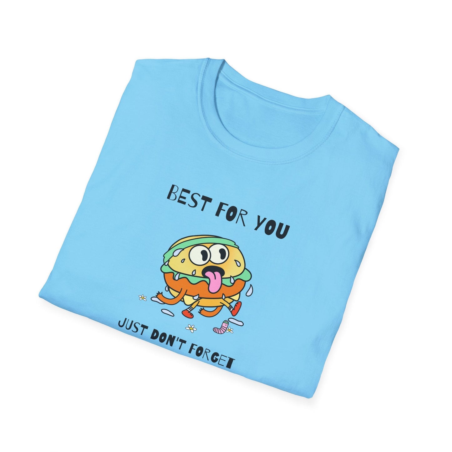 Funny Food T Shirts Unisex Softstyle Tee Gildan 64000 100 Percent Ring Spun Cotton Comfortable Graphic Tee