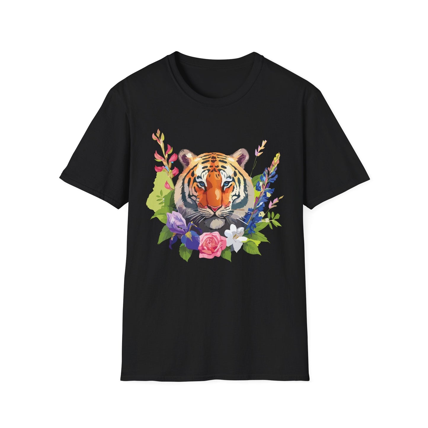 Tiger Shirt Unisex Gildan Softstyle Tee 100 Percent Ring Spun Cotton