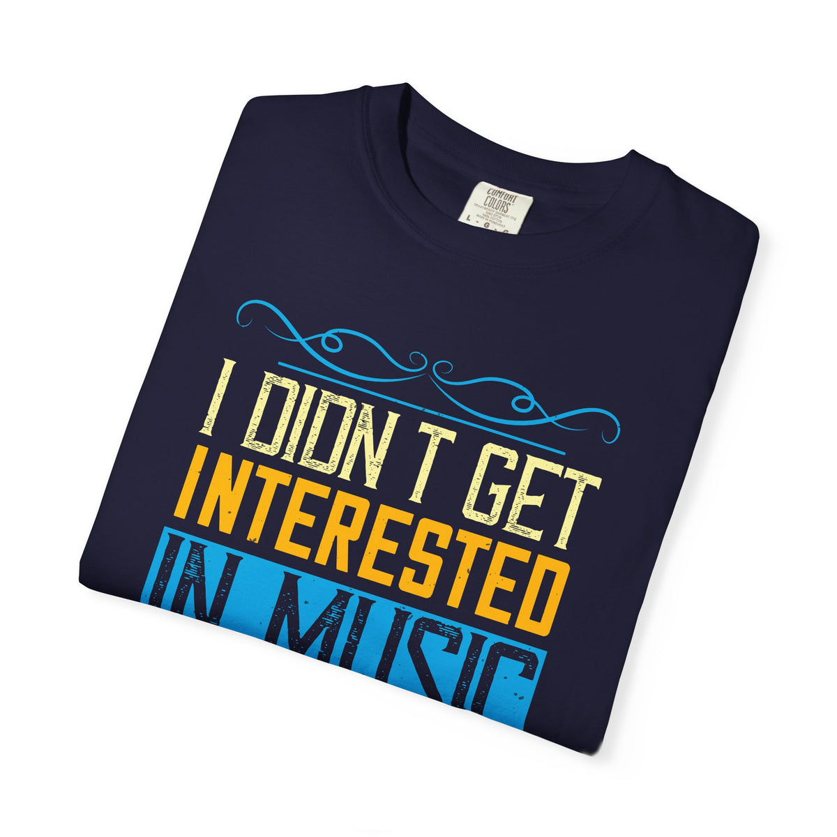 Rock Music Graphic Unisex Heavy Cotton Art Designed T-Shirt m5