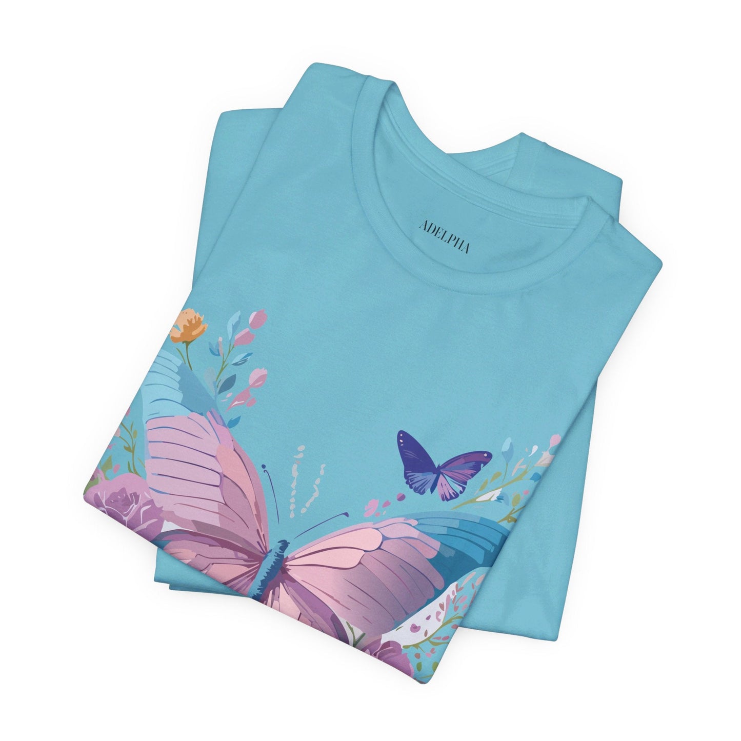 Butterfly Graphic Tee Unisex Jersey Short Sleeve Adelpha Artwork