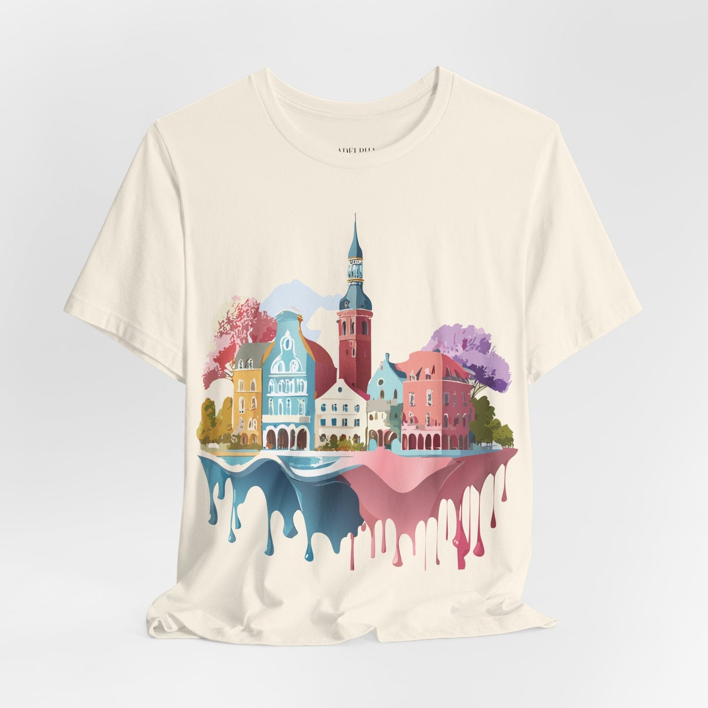 Germany Tourist Shirt Unisex Graphic Tee With Vintage Adelpha Artwork Short Sleeve