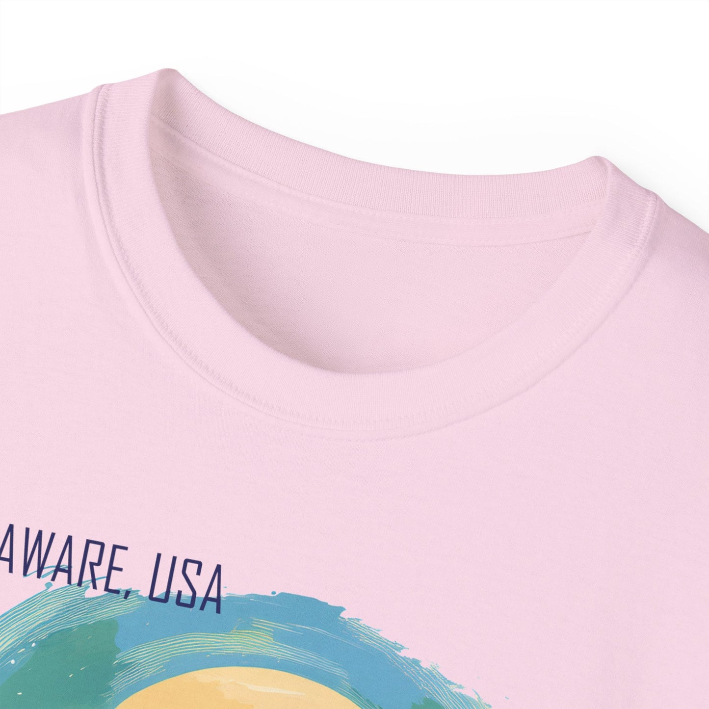Delaware Graphic Unisex Cotton T‑Shirt 1