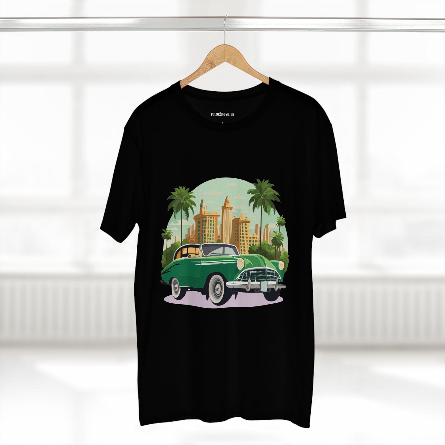Retro Car Shirts Vintage Car Tee RC 18 Unisex Premium Cotton Art Print Tee Limited Edition