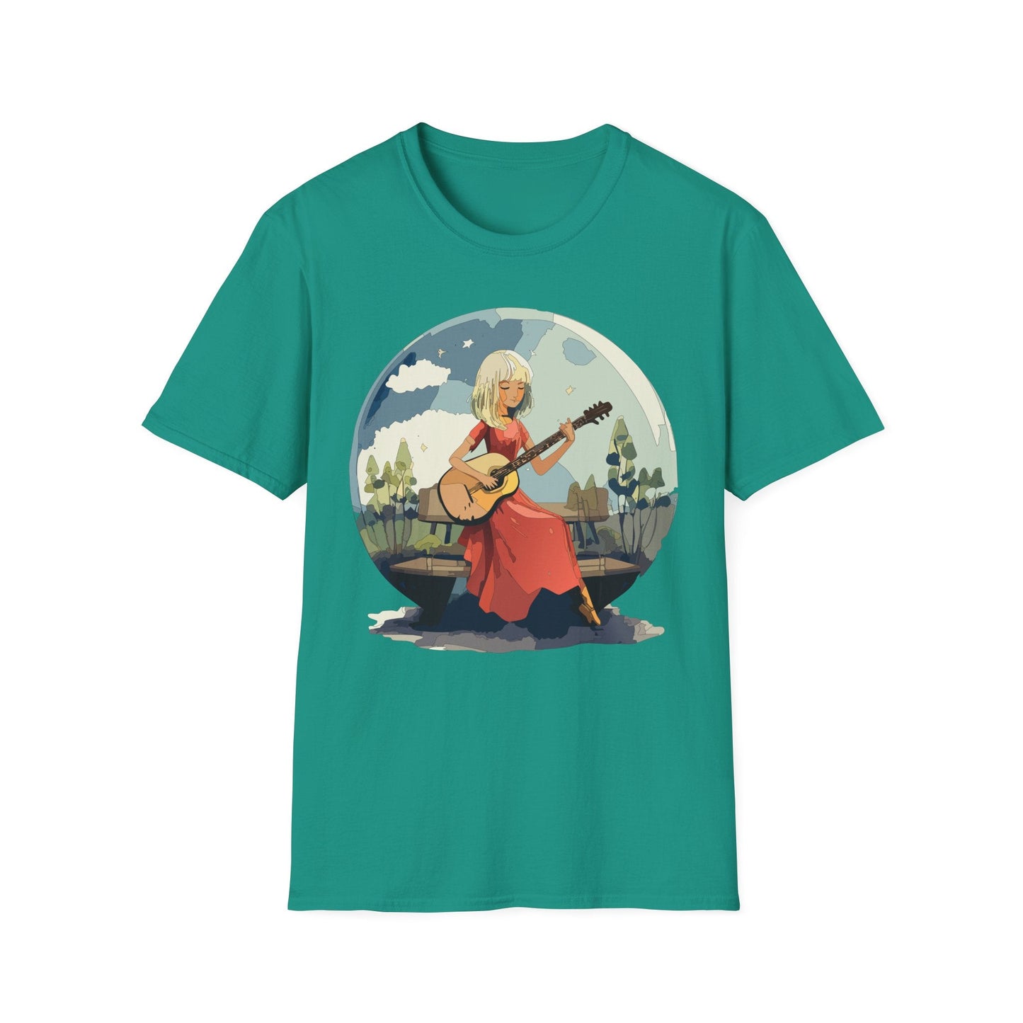 Womens Graphic T Shirts Art Design Shirt Unisex Softstyle Cotton Tee Quality Comfort Everyday Style