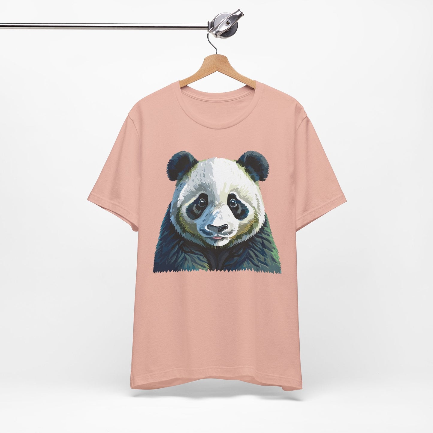 Unisex Animal Graphic Tee Shirt With Wild Animals Art Design Gildan Softstyle 64000
