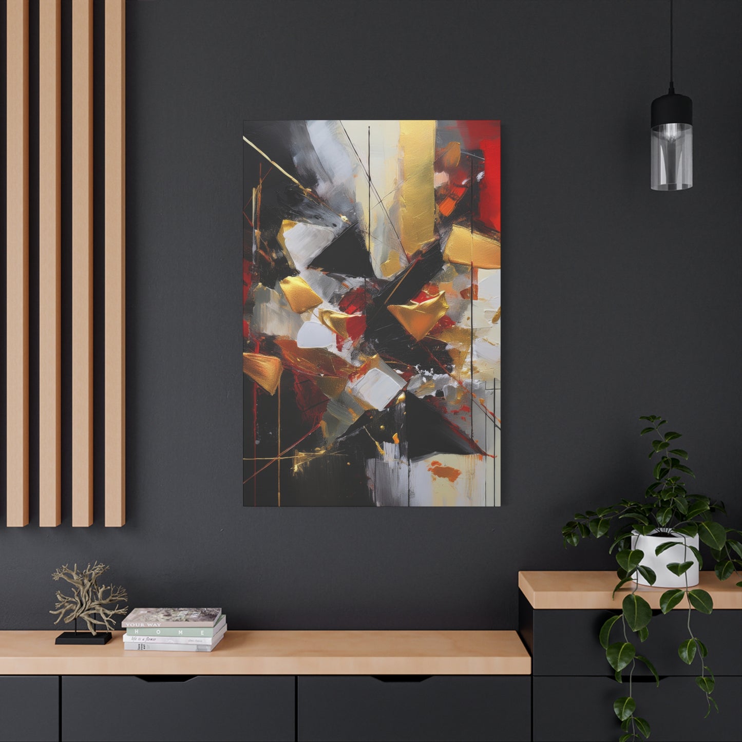 Abstract Oil Painting Print Canvas 20x24,20x30,24x30 24x32,24x36,30x40 32x48,36x48,40x60 Pine-Wood Inner Frame ABS-186